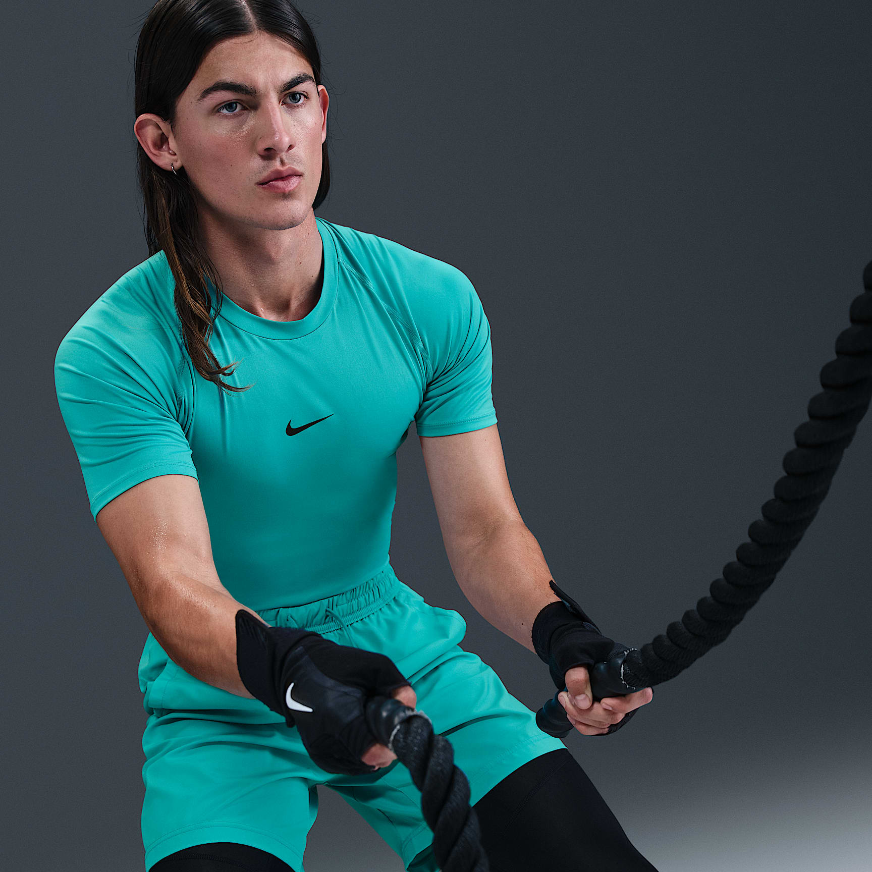 Nike Pro Men's Dri-FIT Tight Short-Sleeve Fitness Top