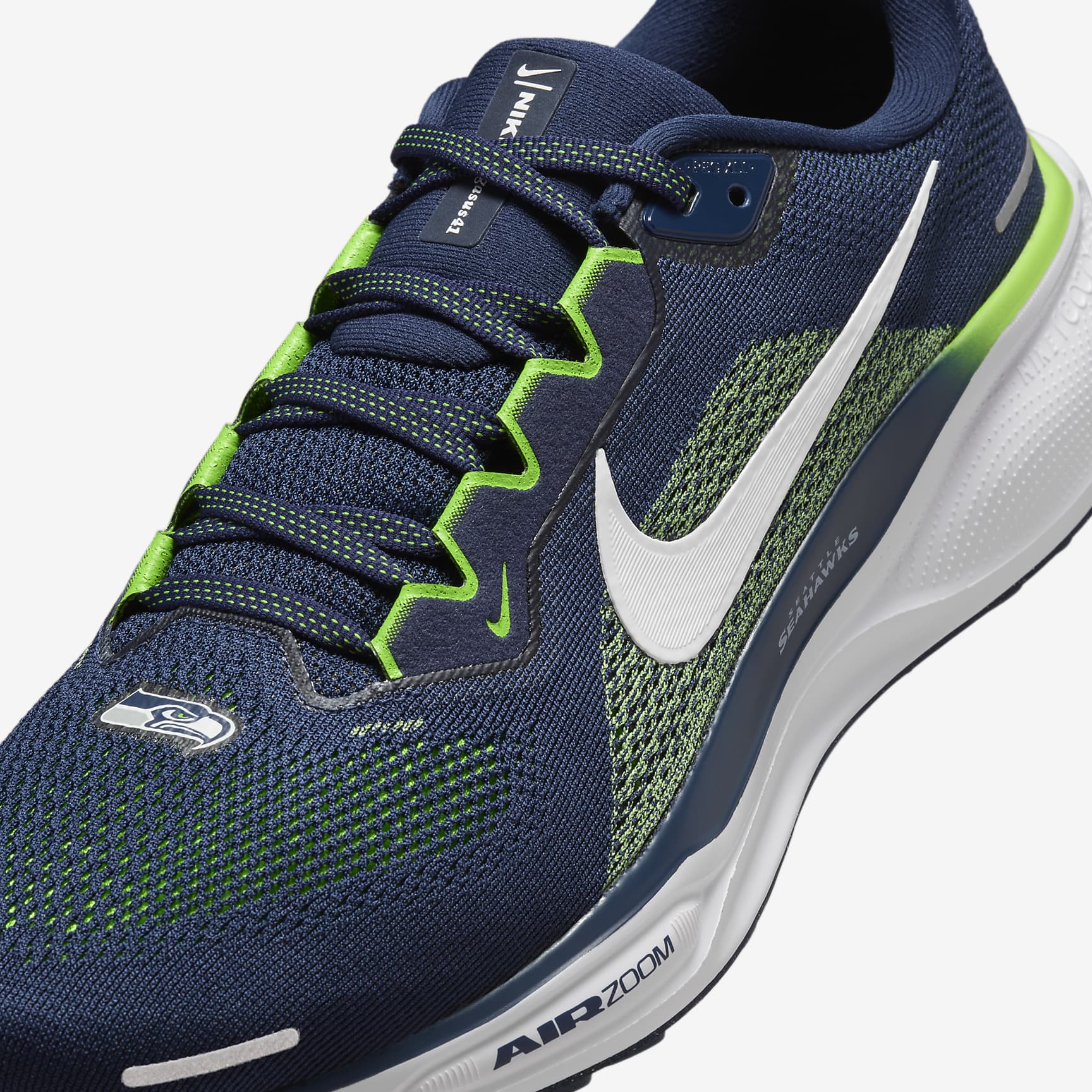 Nike Pegasus 41 NFL Seattle Seahawks Men's Road Running Shoes