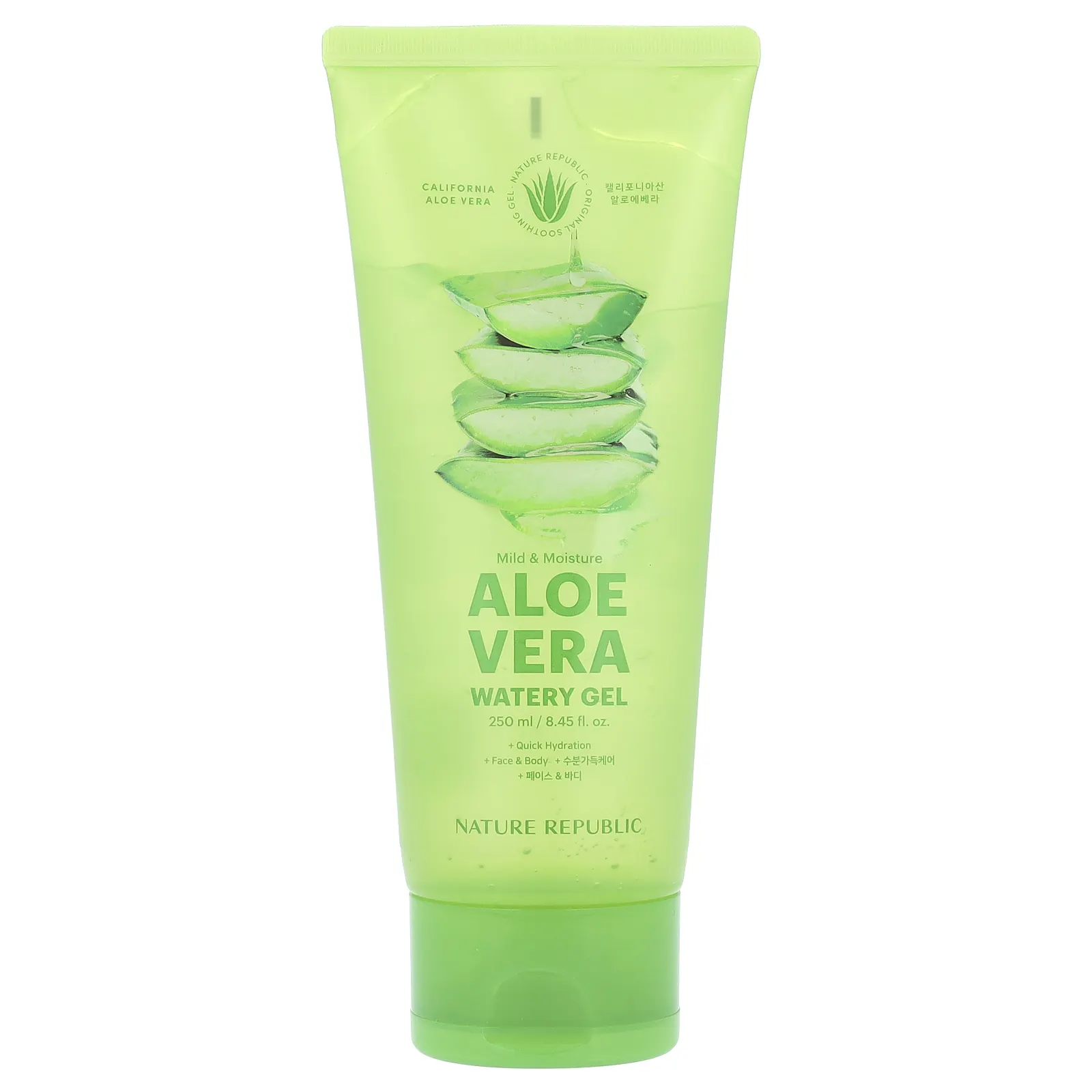 Nature Republic, Мягкий увлажняющий гель с алоэ вера, 250 мл (8,45 жидк. Унции)