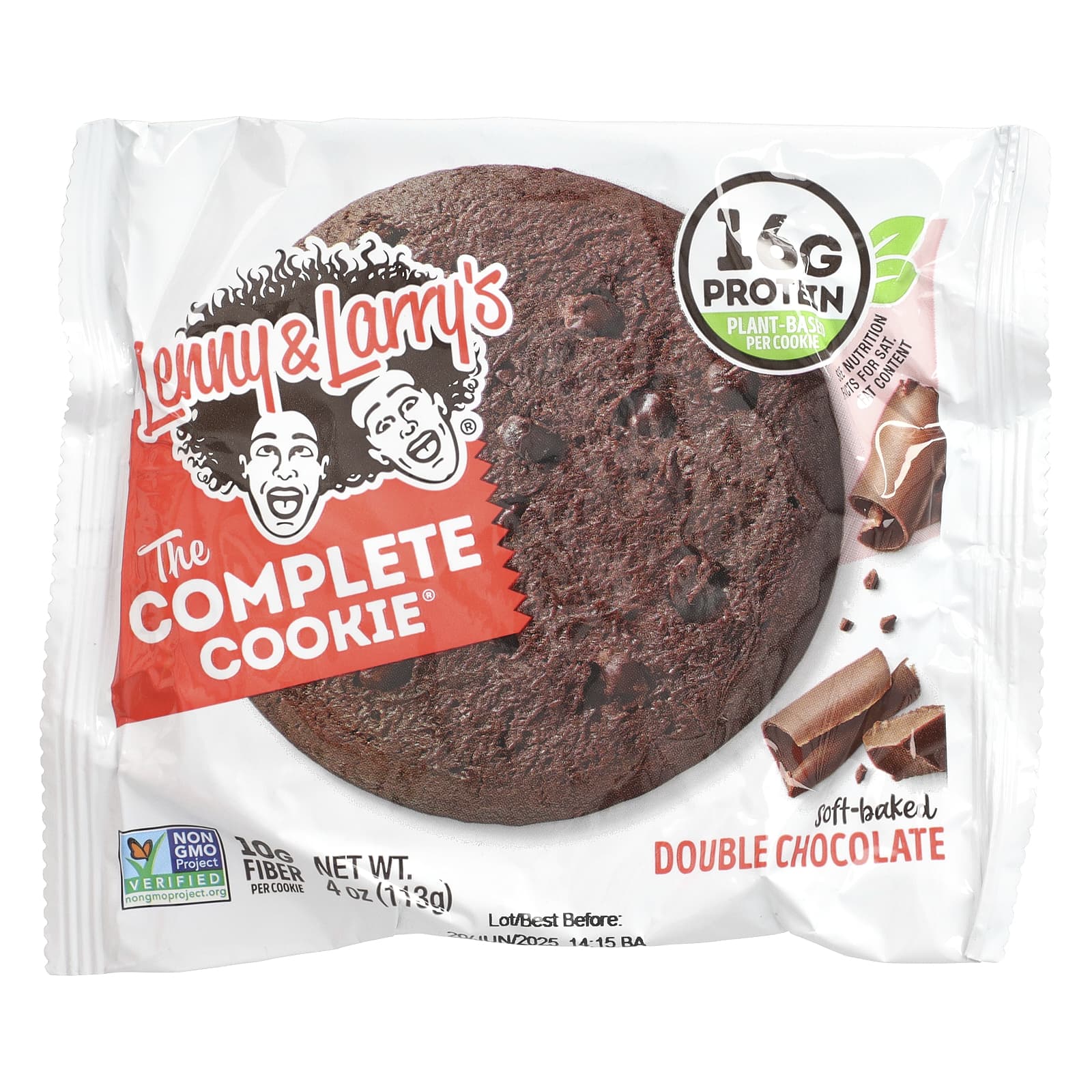 Lenny & Larry's, The Complete Cookie®, двойной шоколад, 12 видов печенья, 113 г (4 унции)