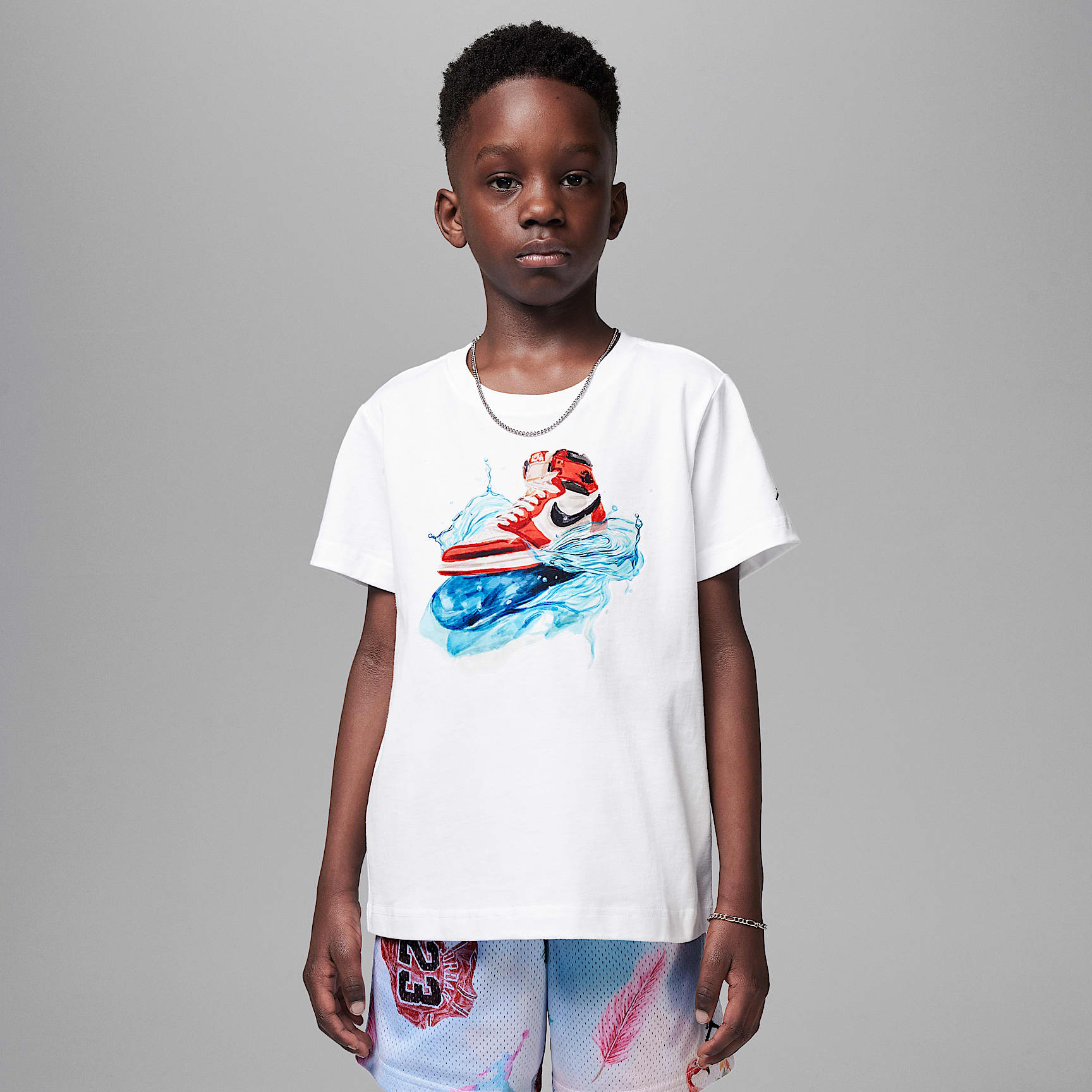 Jordan Big Kids' AJ1 Wave T-Shirt