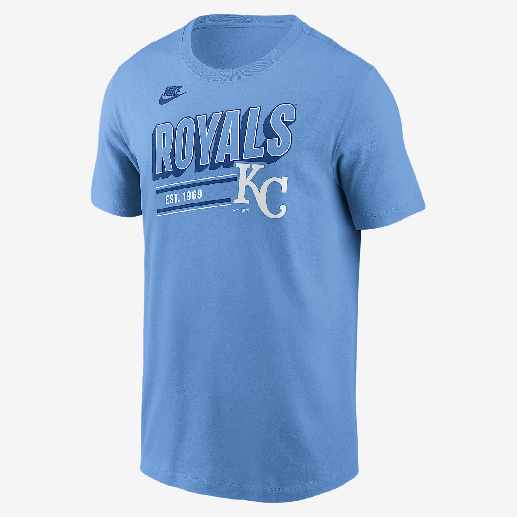 Kansas City Royals Cooperstown Retro Men's Nike MLB T-Shirt