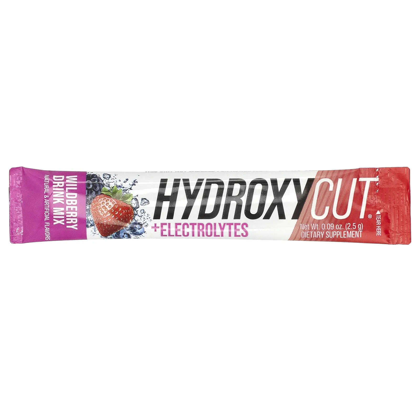 Hydroxycut, смесь для приготовления напитка для снижения веса, со вкусом лесных ягод, 21 пакетик по 2,5 г