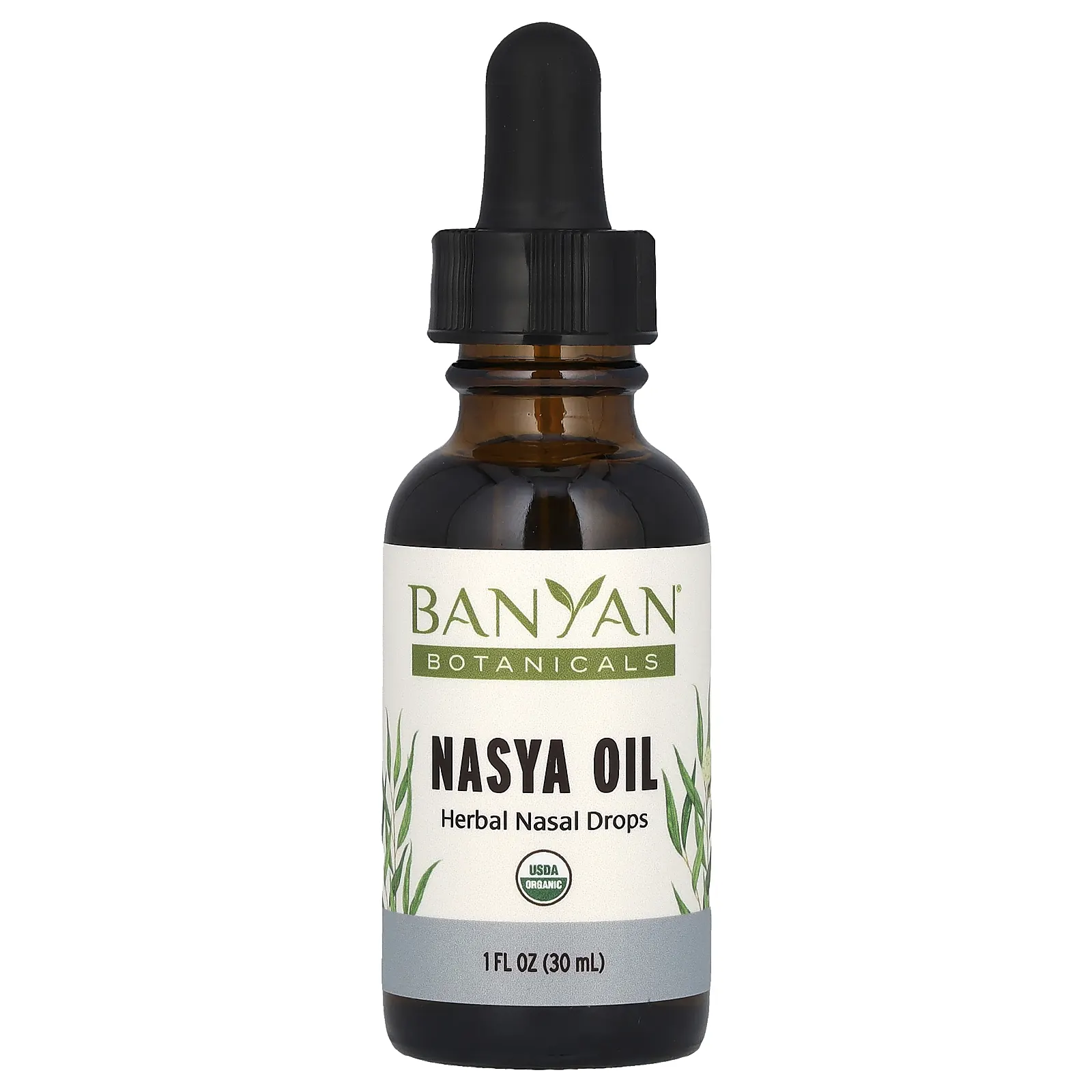 Banyan Botanicals, Ayurvedic Oils, масло наси, 30 мл (1 жидк. Унция)