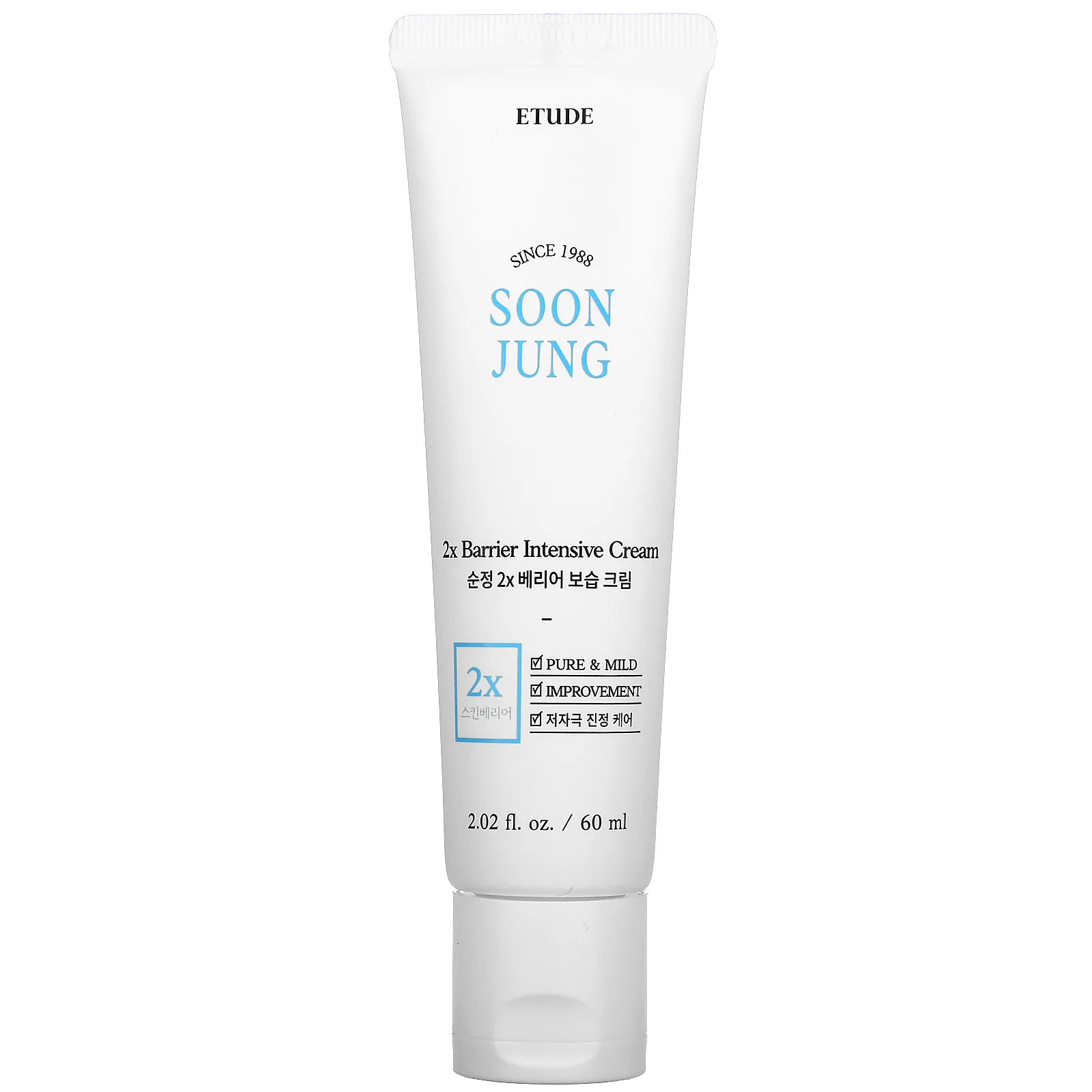 Etude, Soon Jung, крем для интенсивного увлажнения кожи, 60 мл (2,02 жидк. унции)