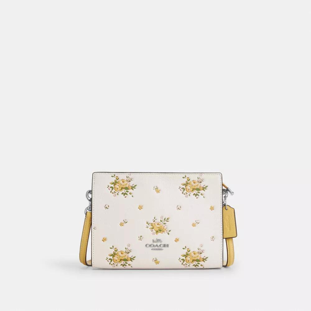 Сумка COACH Slim Crossbody Bag With Floral Print