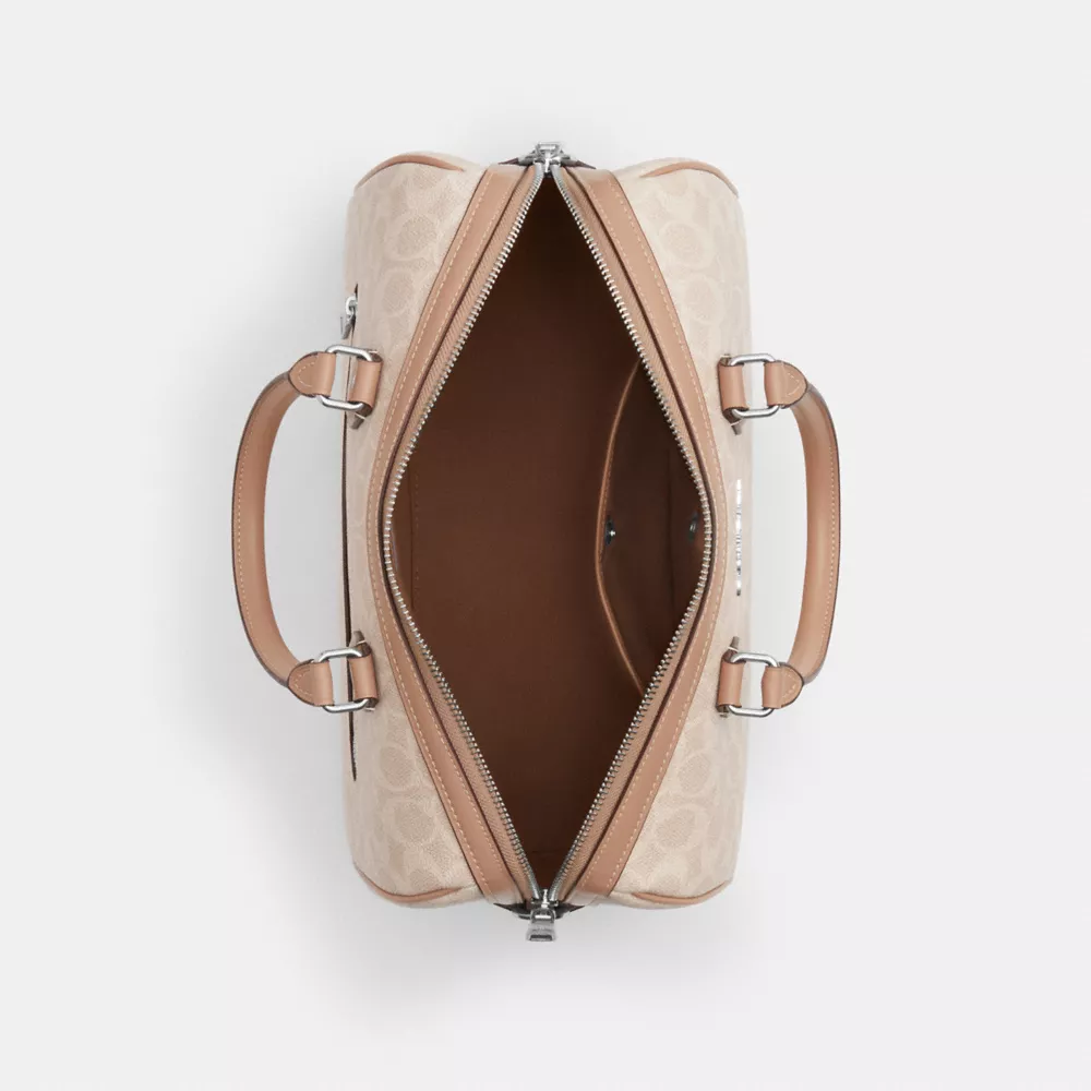 Сумка COACH Rowan Large Satchel Bag In Signature Canvas