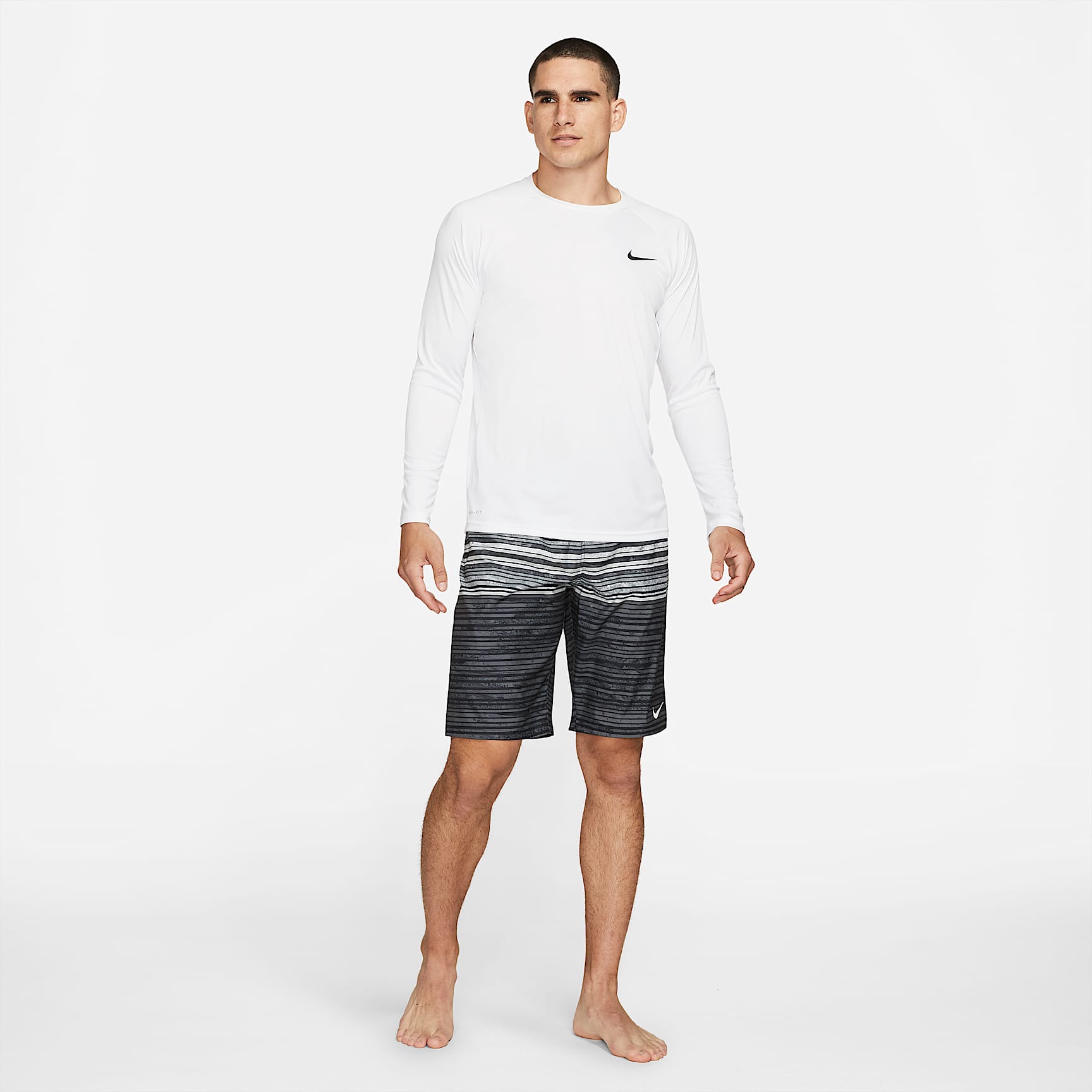 Nike Essential Men's Long-Sleeve Hydroguard Swim Shirt