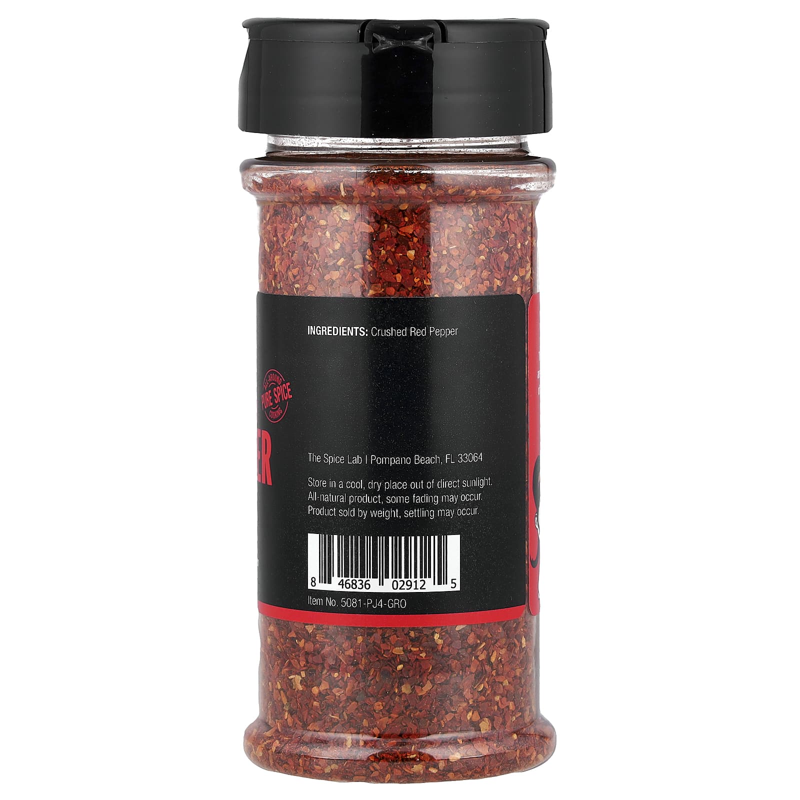 The Spice Lab, красный перец двойного измельчения в хлопьях, 87 г (3,1 унции)