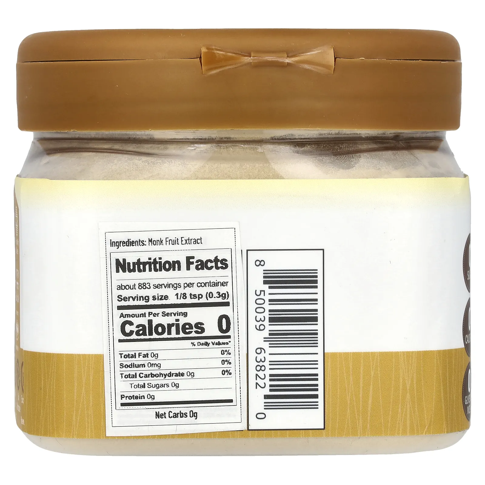 Health Garden, чистый подсластитель из необработанных плодов архата, 85 г (3 унции)