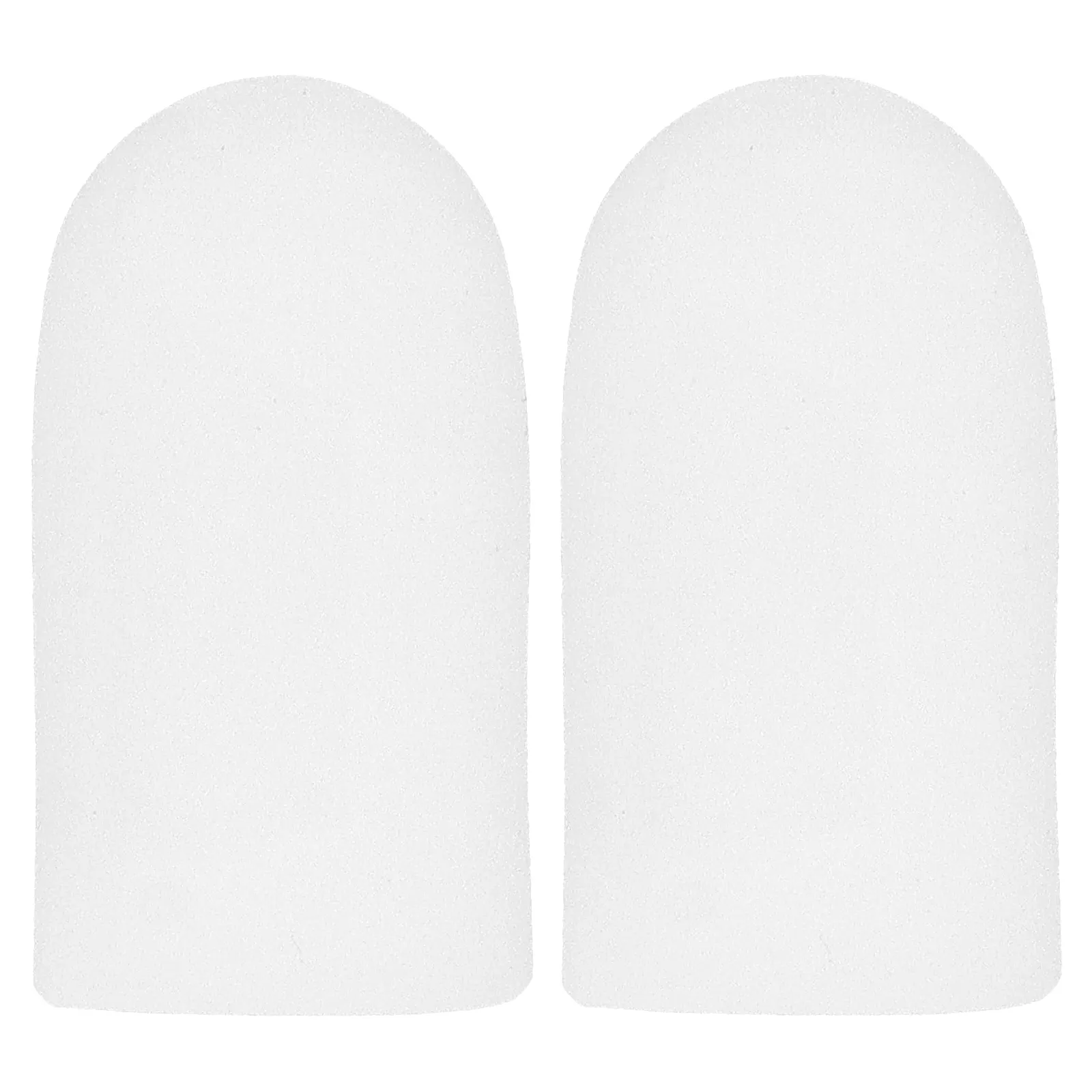 ZenToes, Гелевые колпачки, маленькие, серые, 2 шт. В упаковке