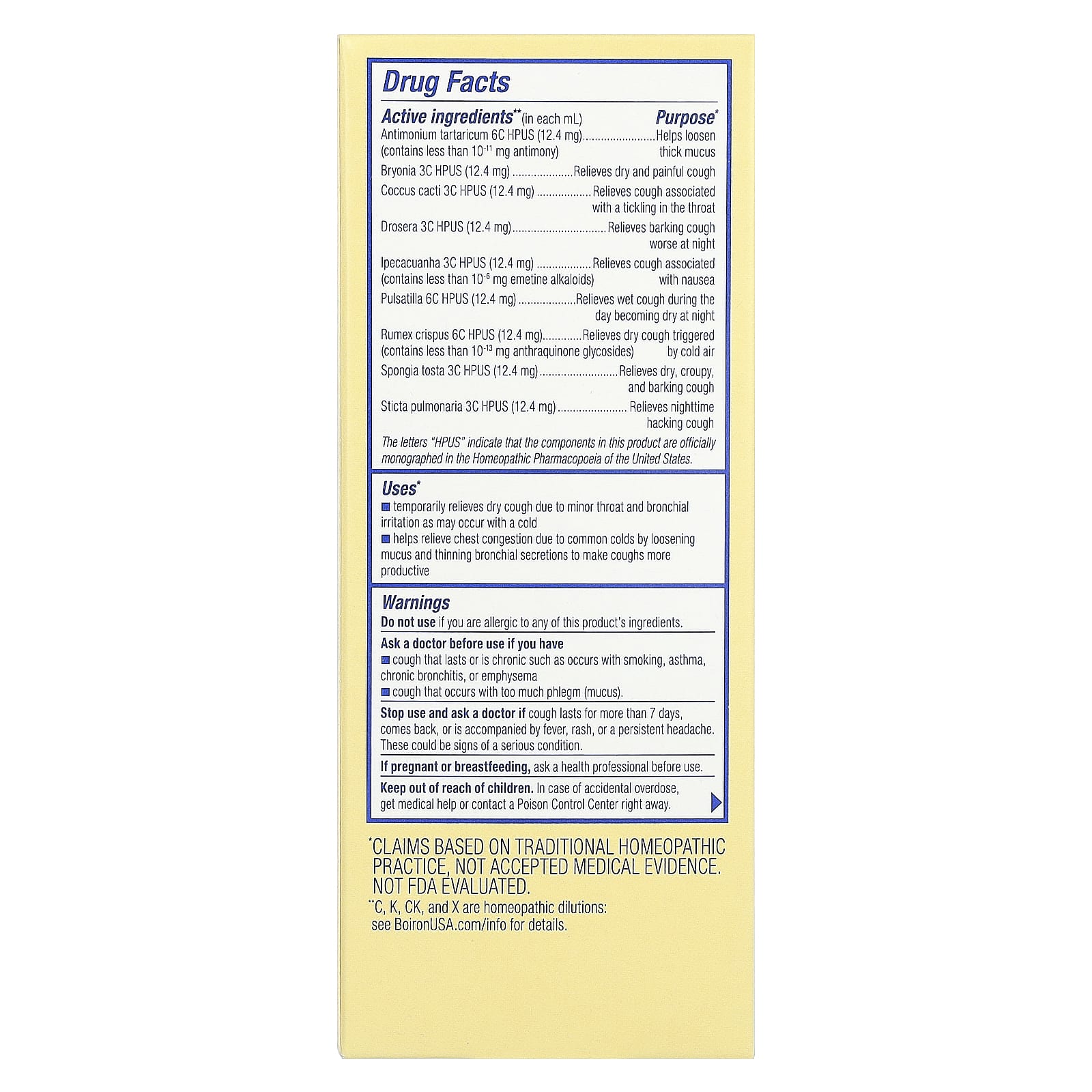 Boiron, Chestal Honey, сироп от кашля, 200 мл (6,7 жидк. унции)