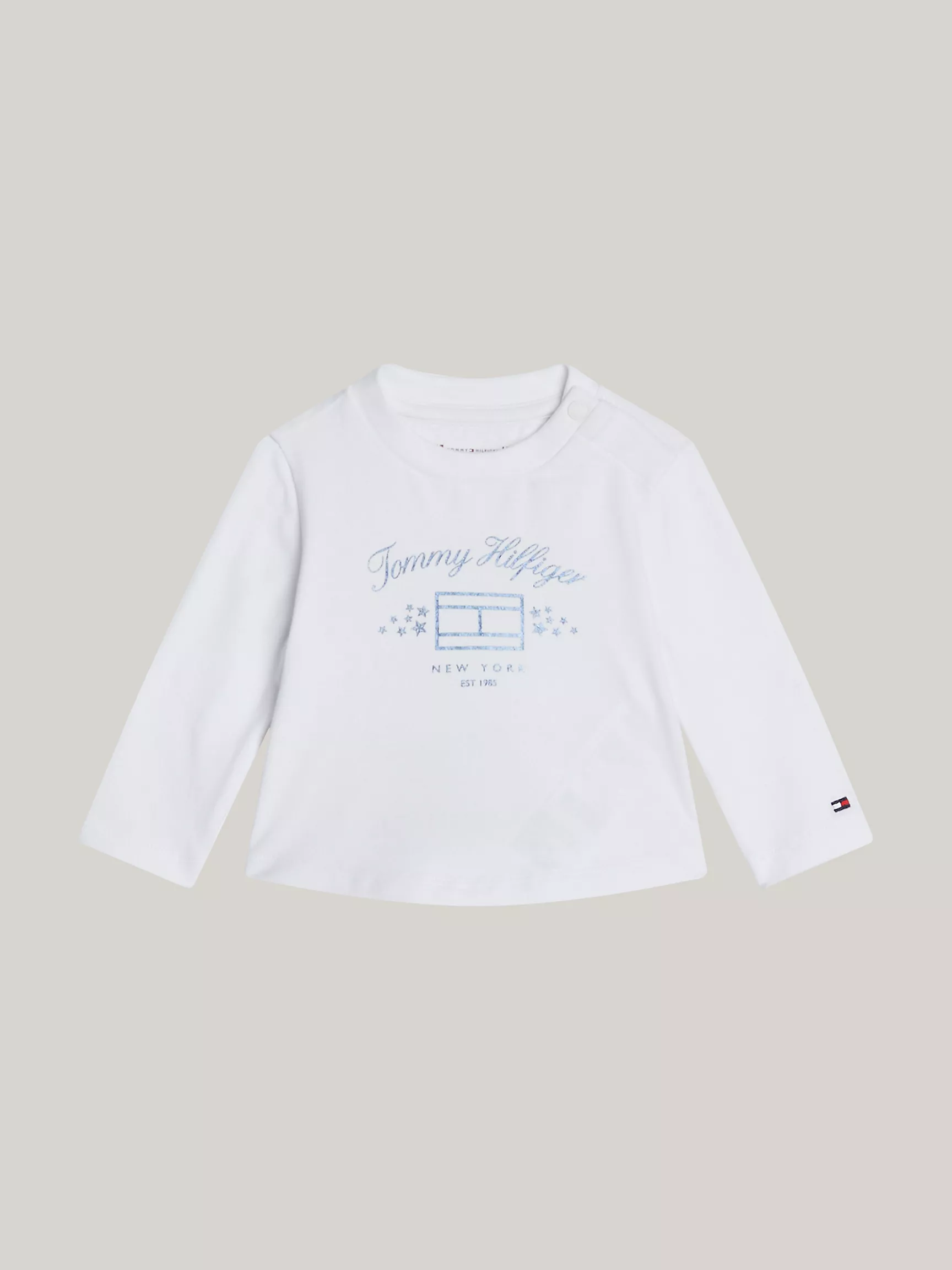 Детская футболка Tommy Hilfiger, Детская футболка с логотипом звезды и флага