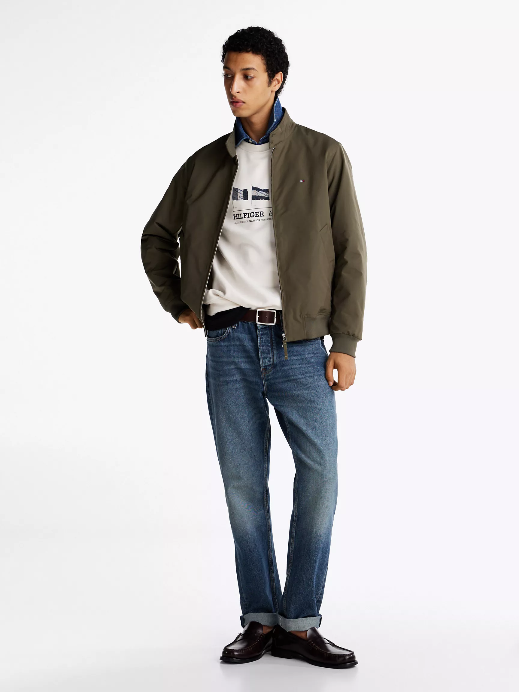 Мужская куртка Tommy Hilfiger, Водоотталкивающая куртка Harrington