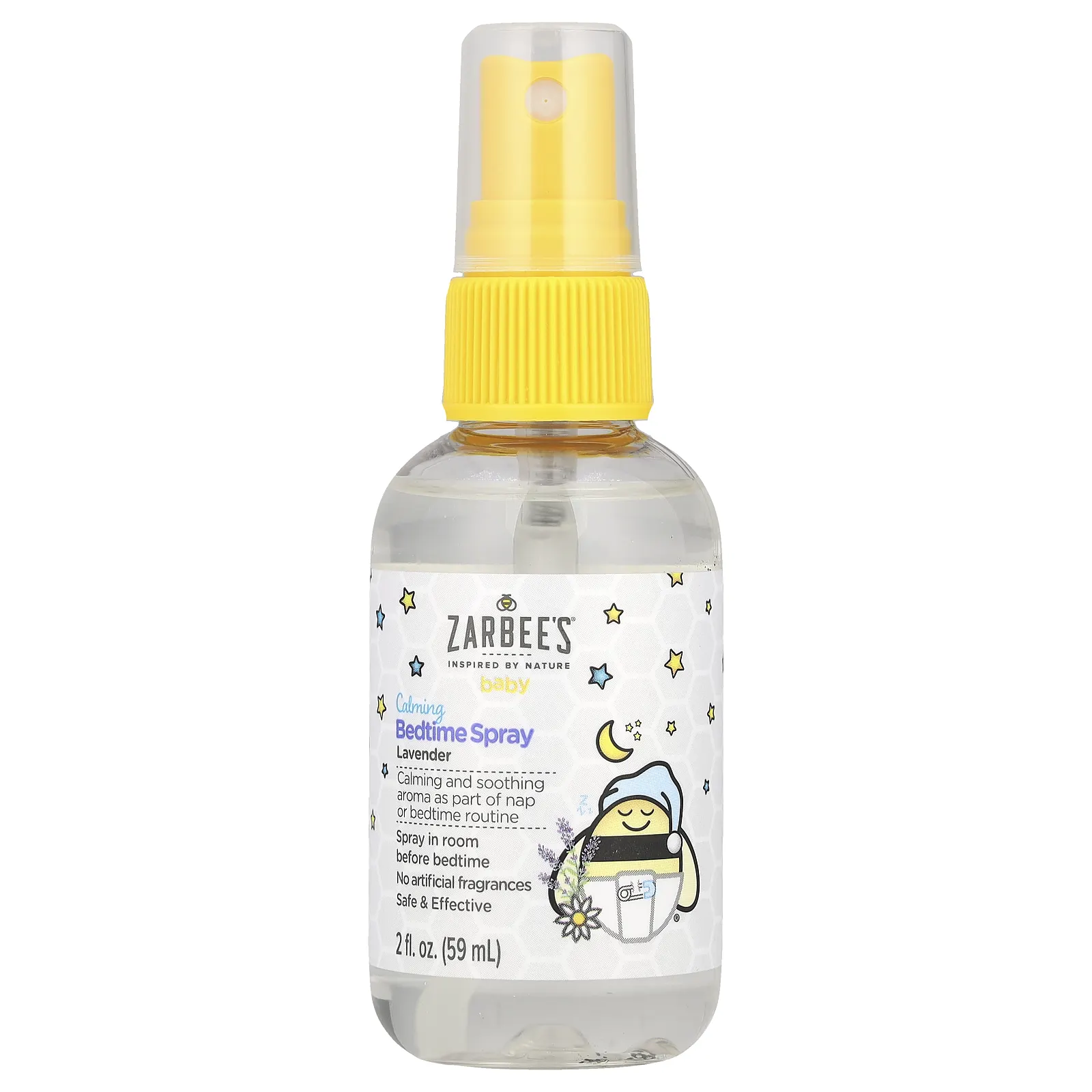 Zarbee's, Детский, успокаивающий спрей перед сном, лаванда, 59 мл (2 жидк. Унции)
