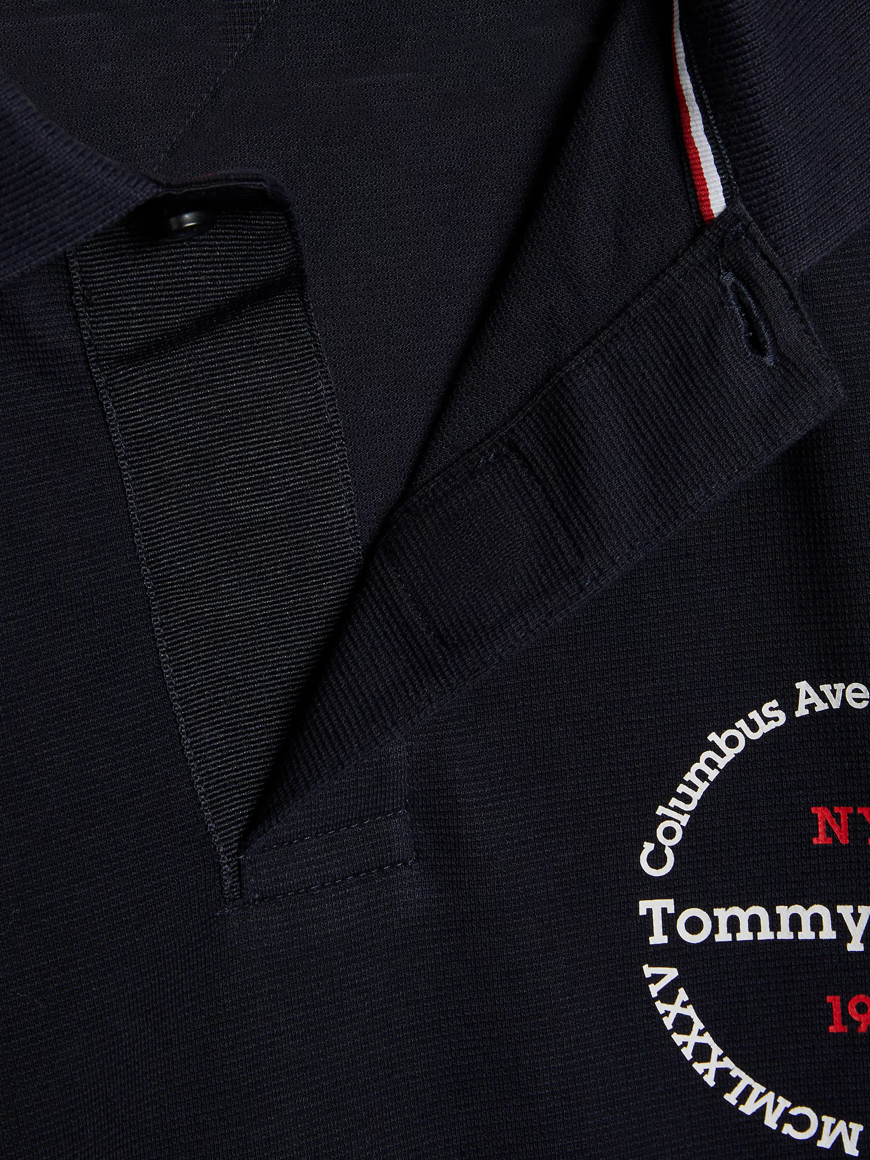 Мужское поло Tommy Hilfiger, Поло стандартного кроя с графическим логотипом Hilfiger