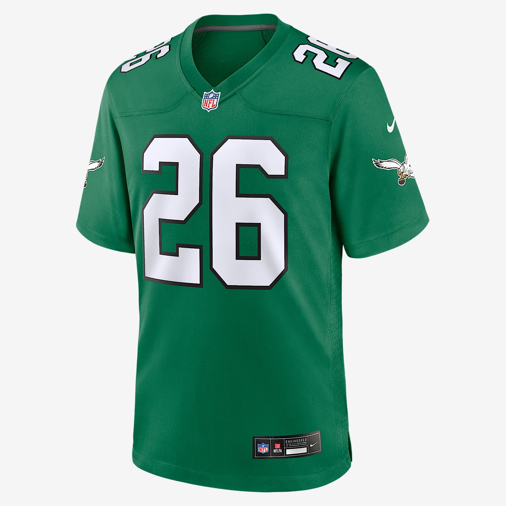 Saquon Barkley Philadelphia Eagles Men's Nike NFL Game Football Jersey