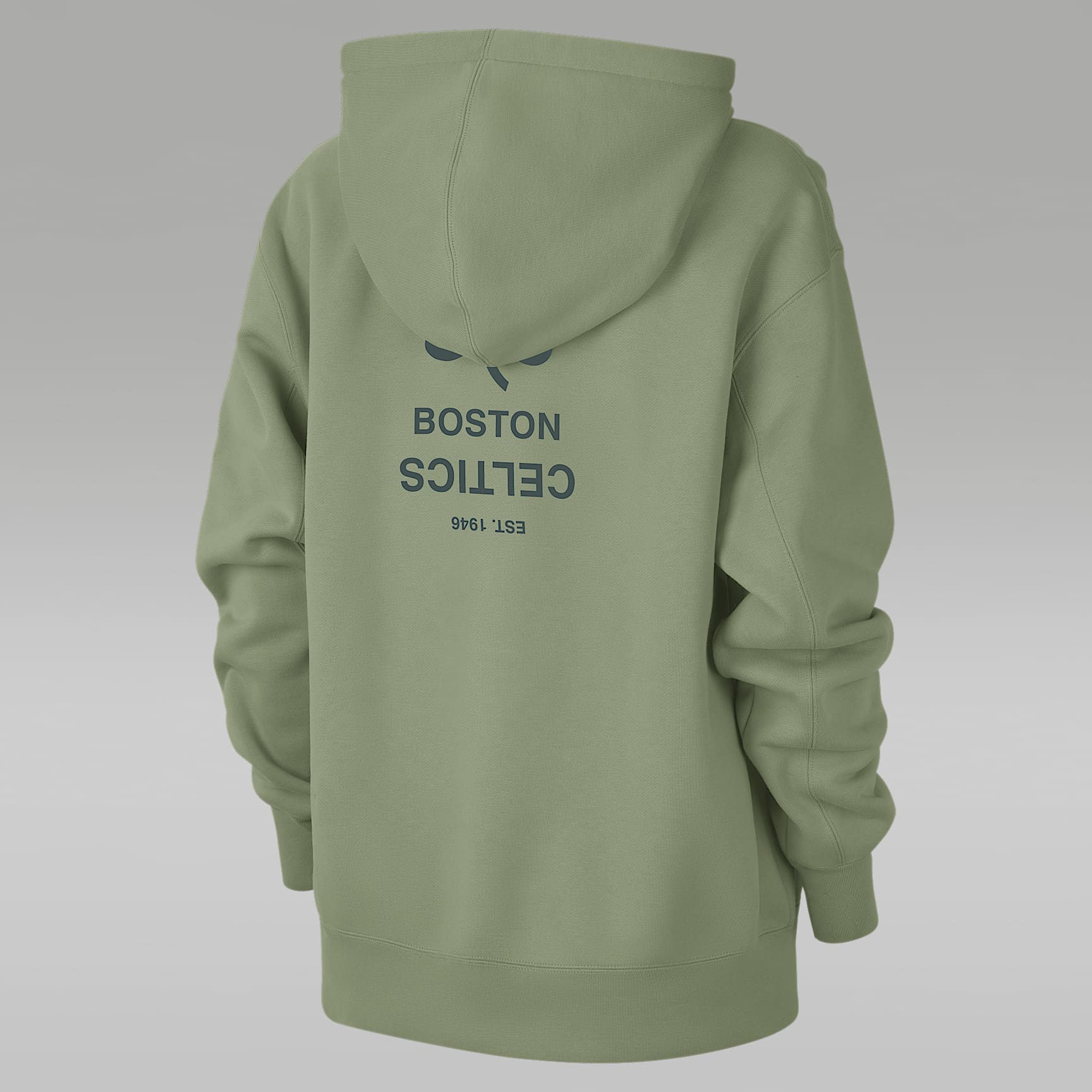 Boston Celtics Flight Fleece Women's Jordan NBA Satin-Lined Pullover Hoodie