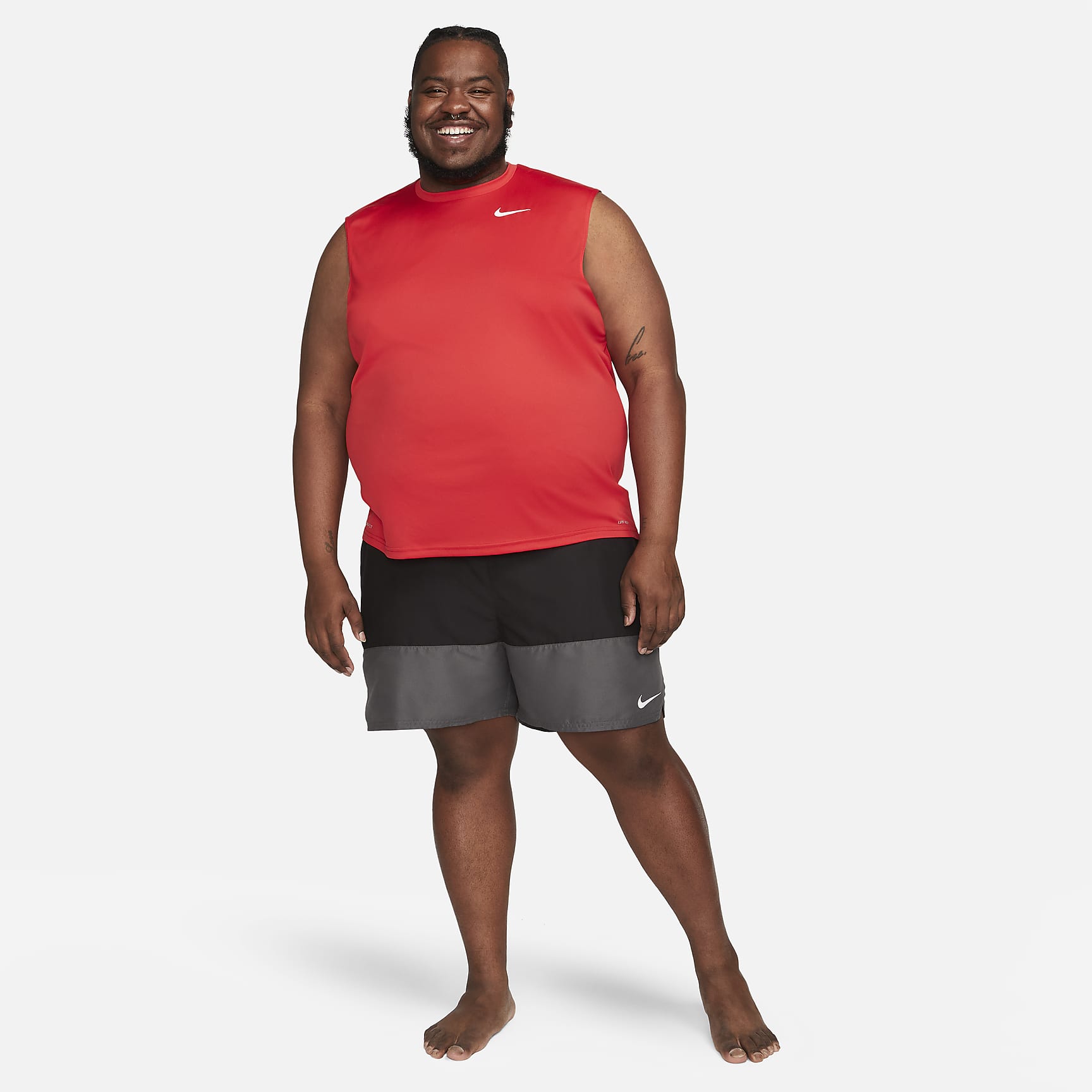 Nike Dri-FIT Men's Sleeveless Swim Hydroguard (Extended Size)