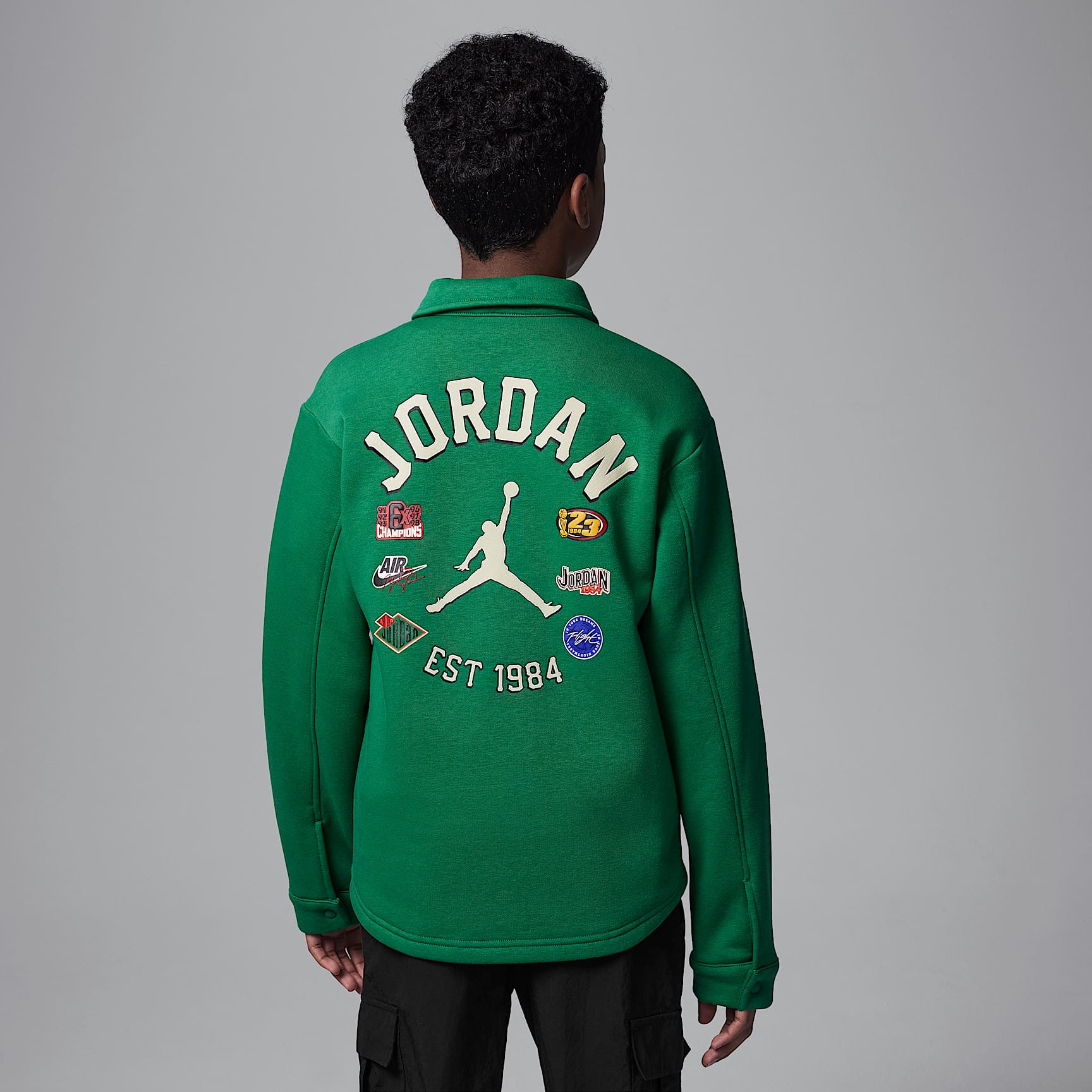 Jordan Court of Legends Big Kids' Long Sleeve Knit Top
