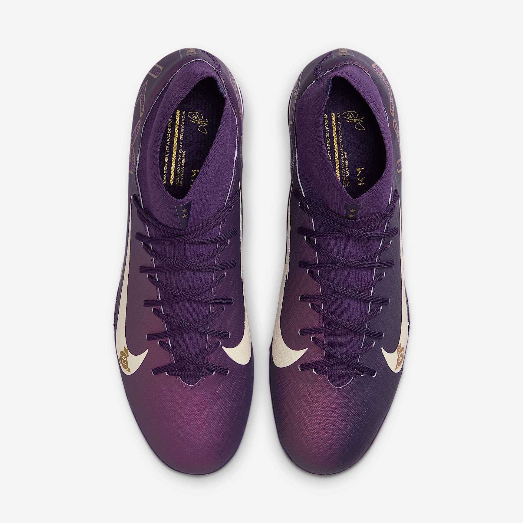 Nike Mercurial Superfly 10 Academy "Kylian Mbappé" TF High-Top Soccer Shoes