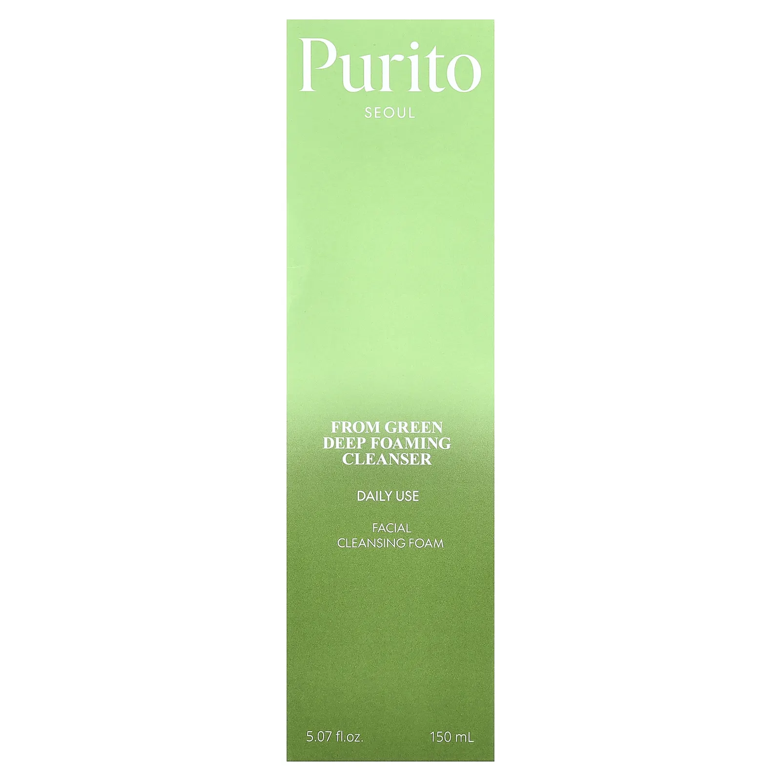 Purito, From Green, пенка для умывания, 150 мл (5,07 жидк. унции)