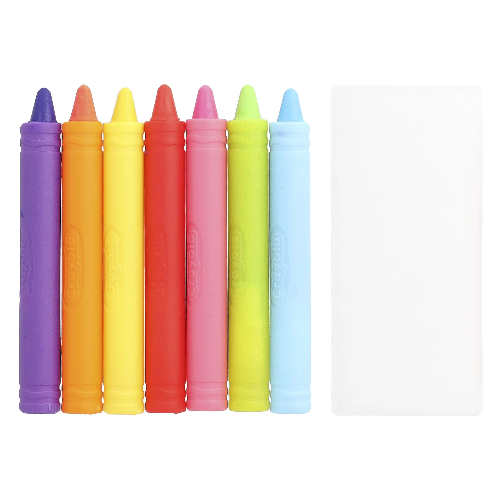 Crayola, мелки для ванны, для детей от 3 лет, набор из 8 предметов