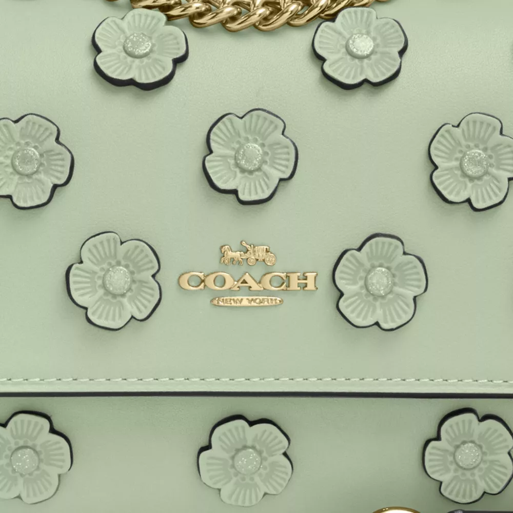 Сумка COACH Mini Klare Crossbody Bag With Floral Applique