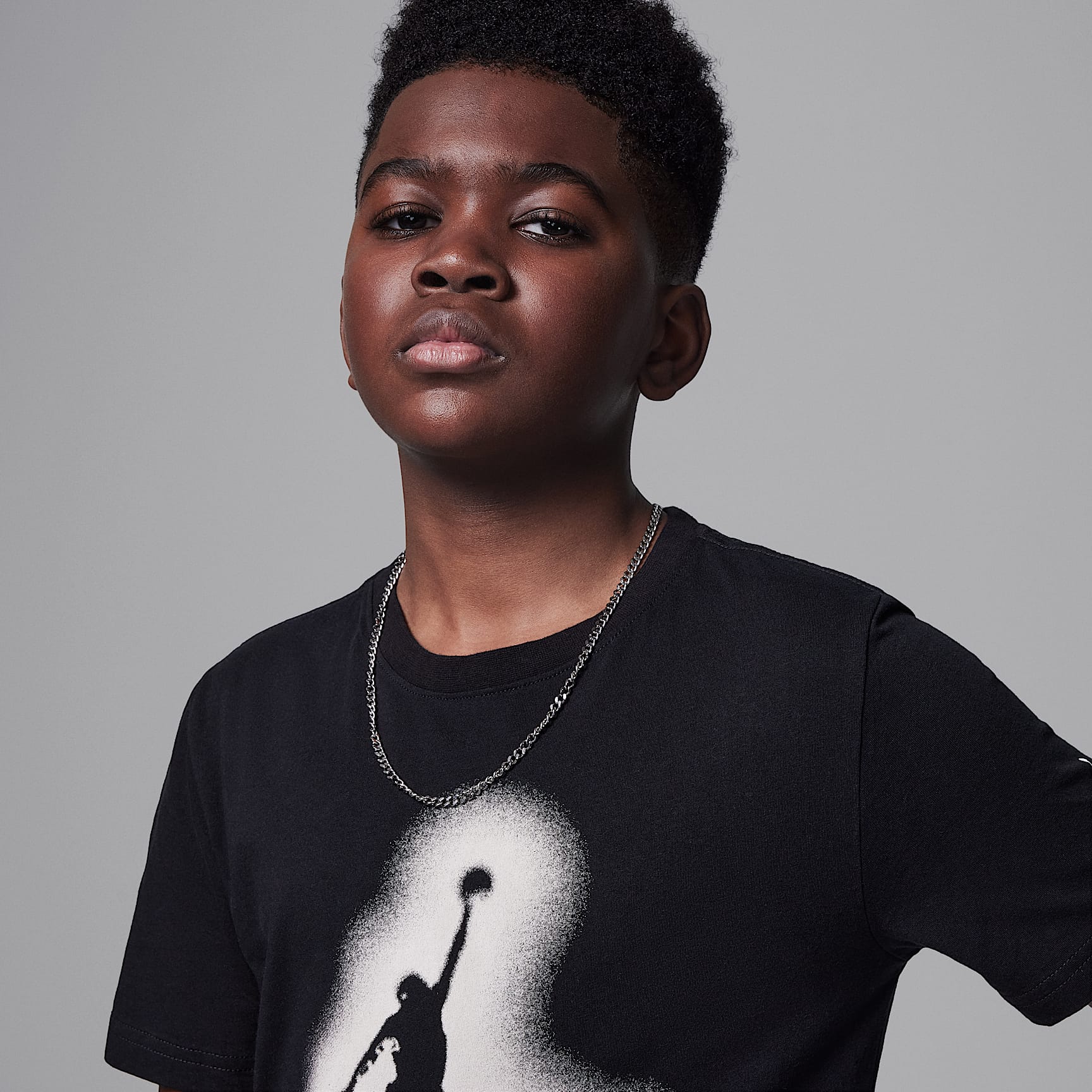 Jordan MVP Big Kids' Airbrushed Jordan T-Shirt