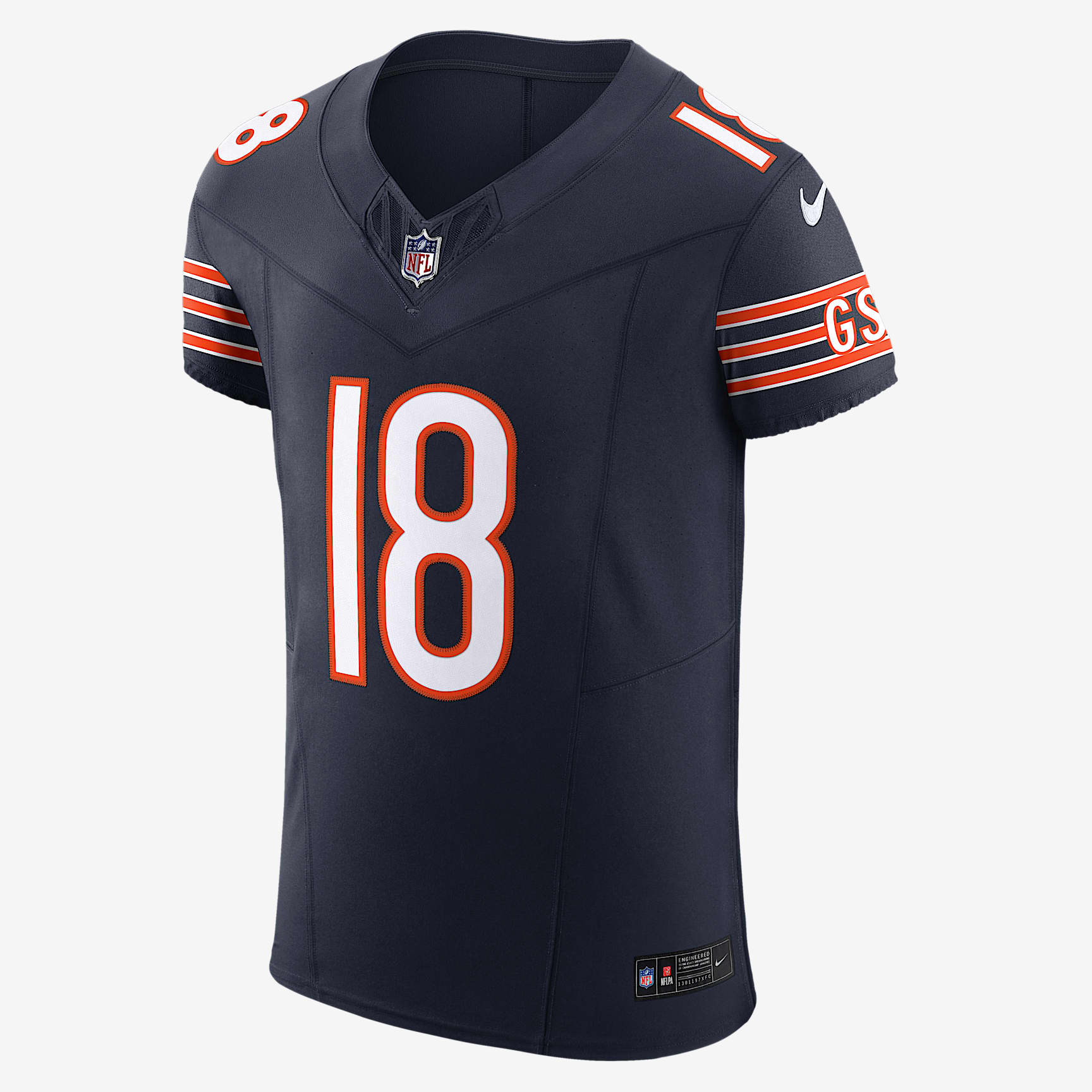 Caleb Williams Chicago Bears Men's Nike Dri-FIT NFL Elite Jersey