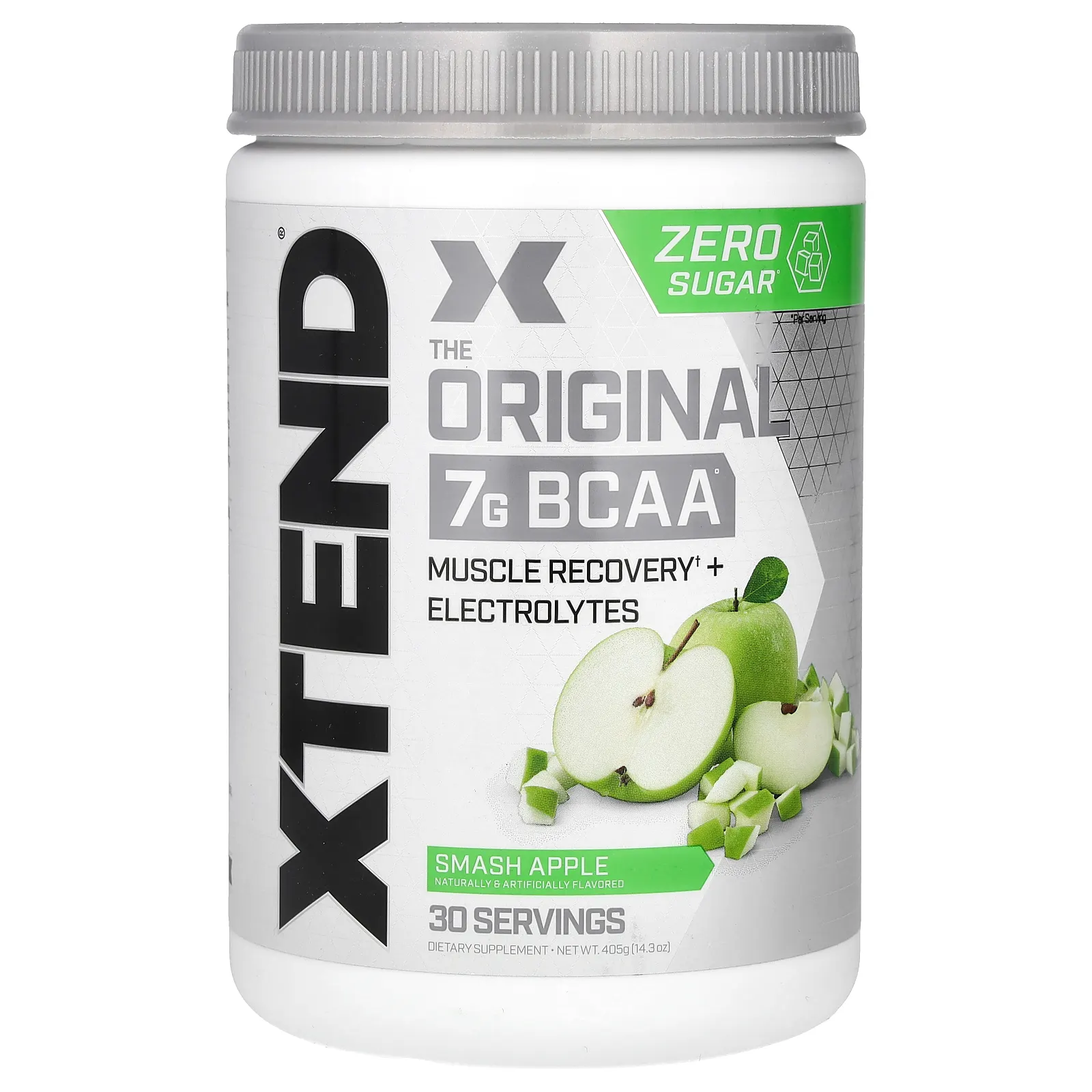 Xtend, The Original 7 г BCAA, со вкусом яблока, 405 г (14,3 унции)