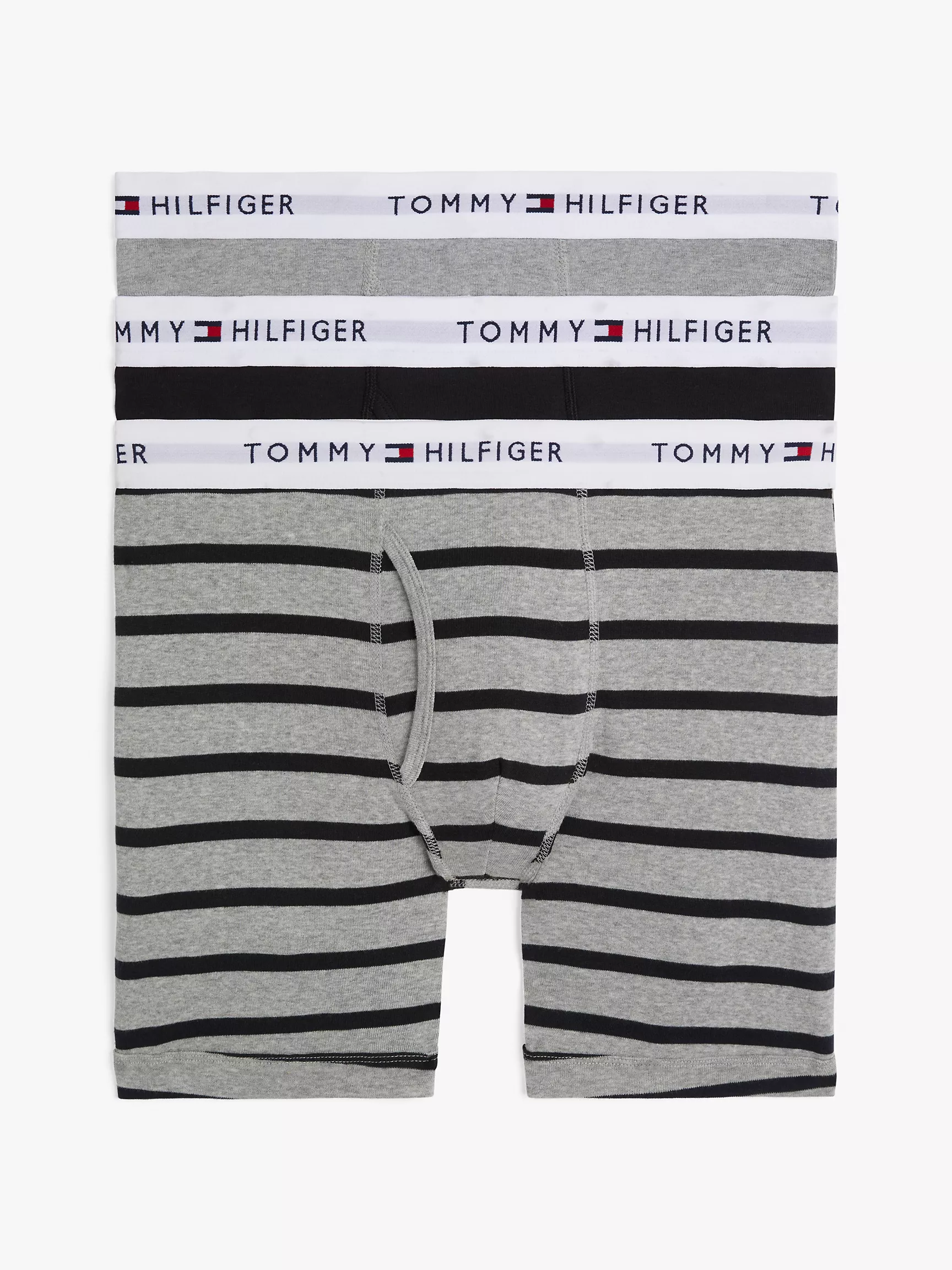 Мужское нижнее белье Tommy Hilfiger, Классические хлопковые боксеры-брифы (набор 3 шт.)