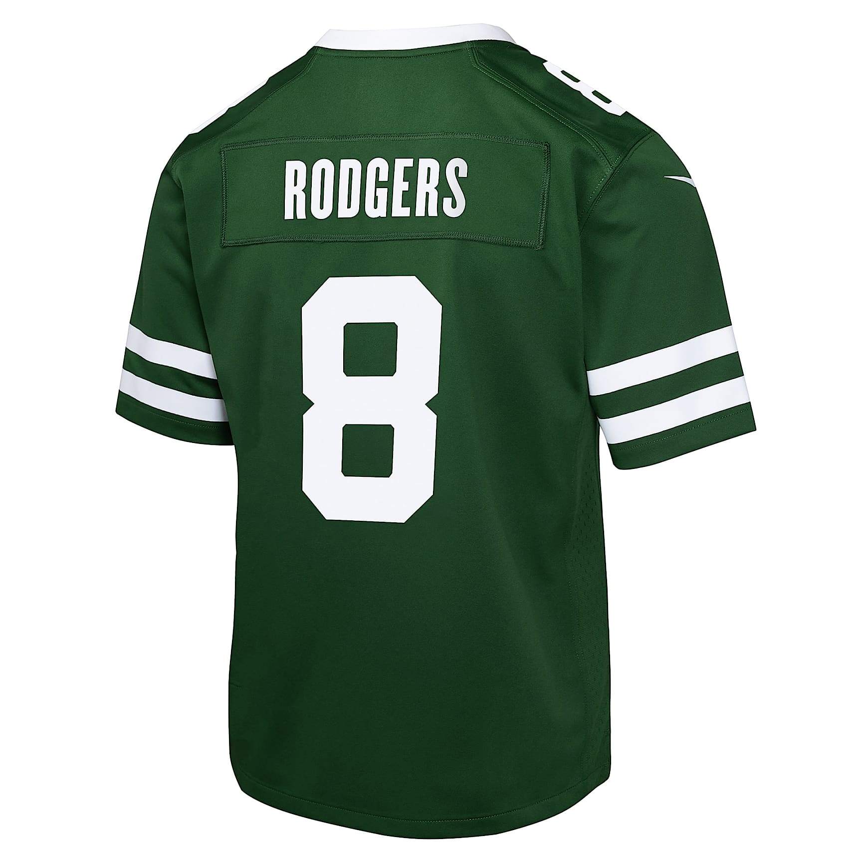 Aaron Rodgers New York Jets 2024 Big Kids' Nike NFL Game Jersey