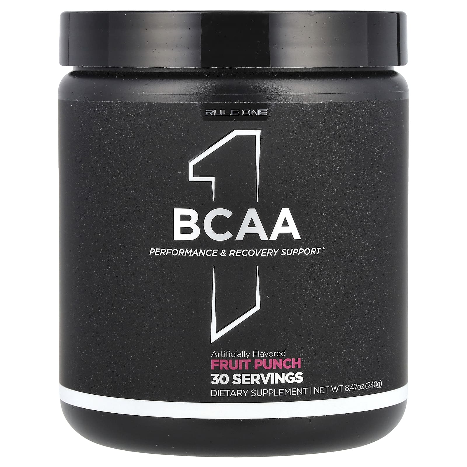 Rule One Proteins, BCAA, фруктовый пунш, 240 г (8,47 унции)