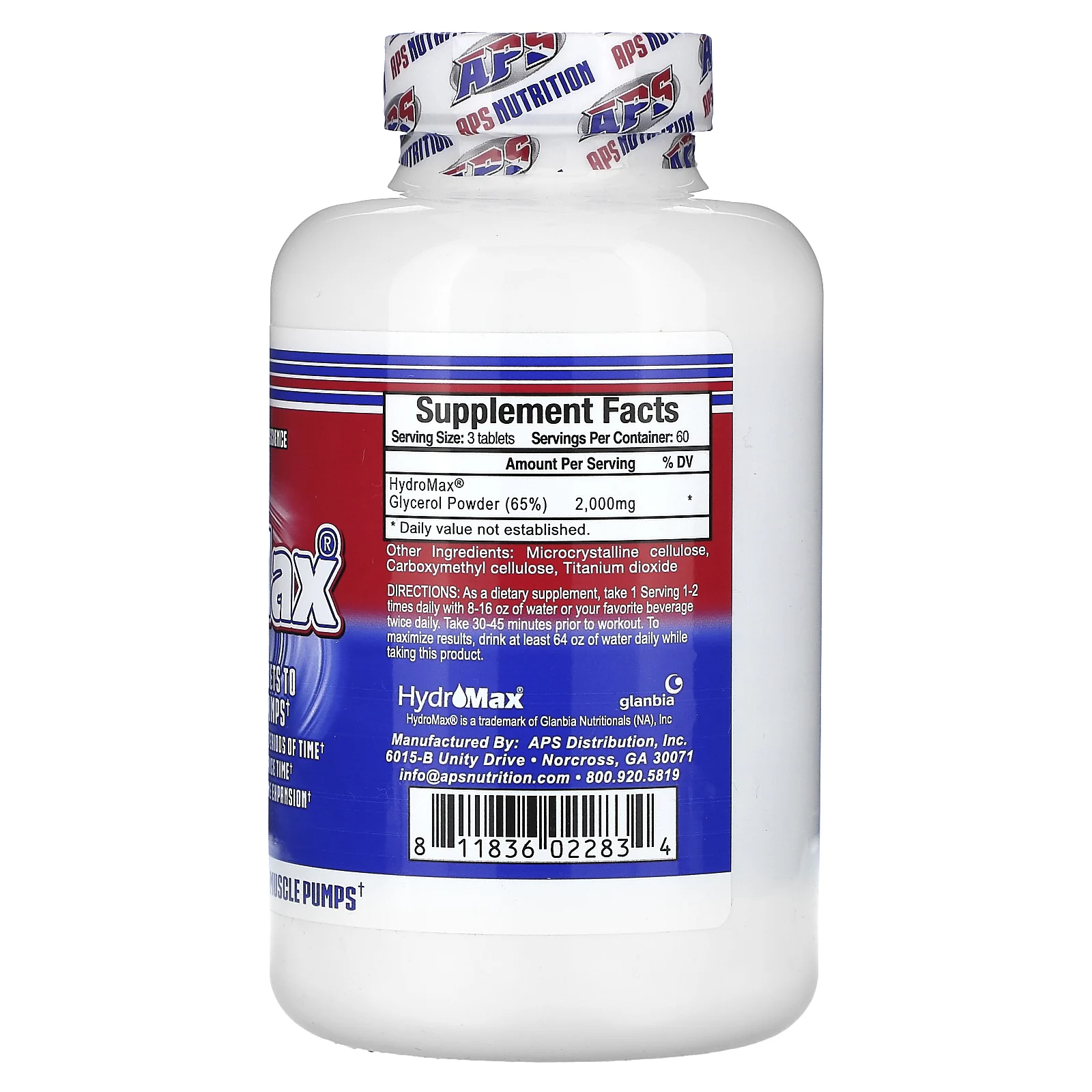 APS, HydroMax`` 180 таблеток