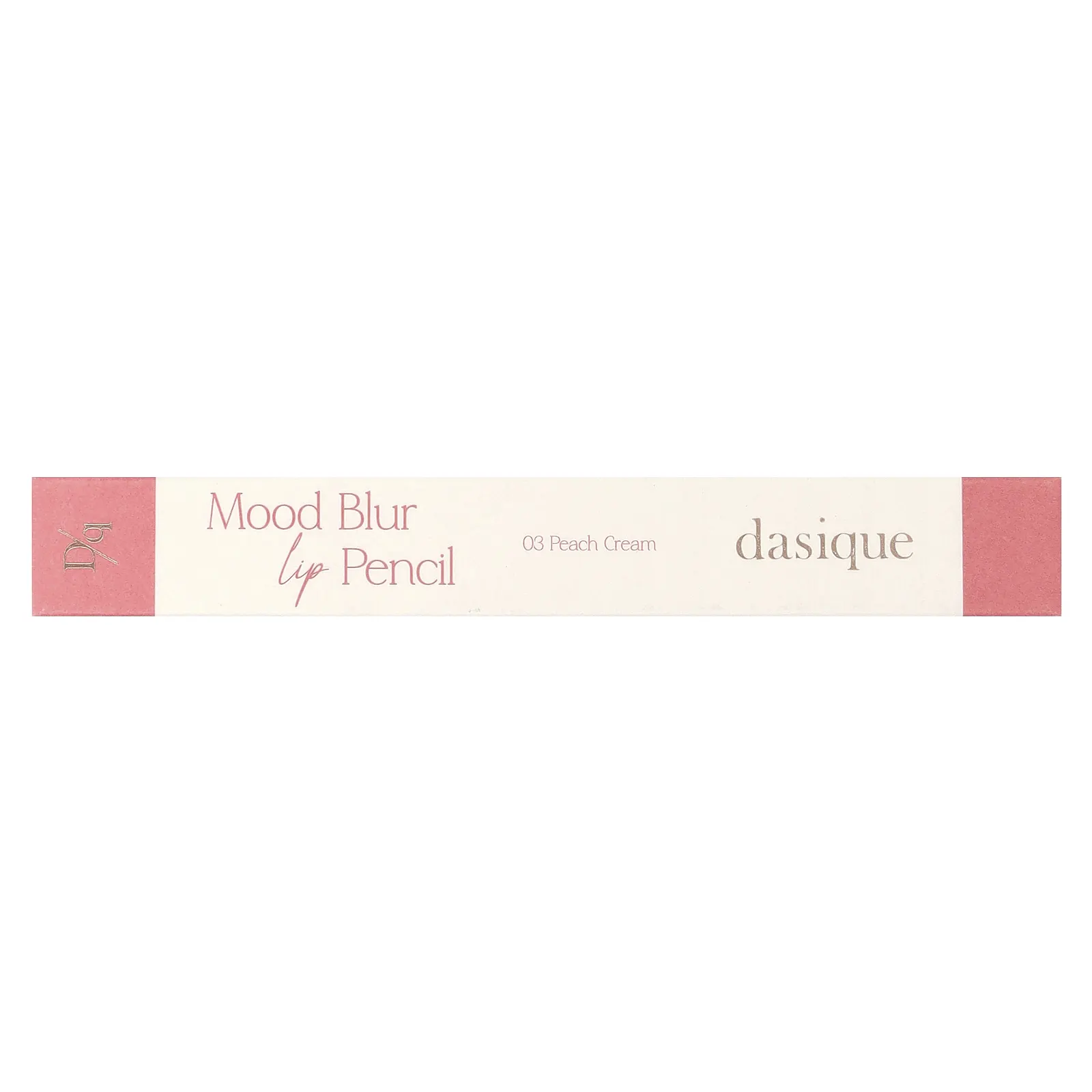 Dasique, Mood Blur, карандаш для губ, 03 персиковый крем, 0,9 г (0,03 унции)