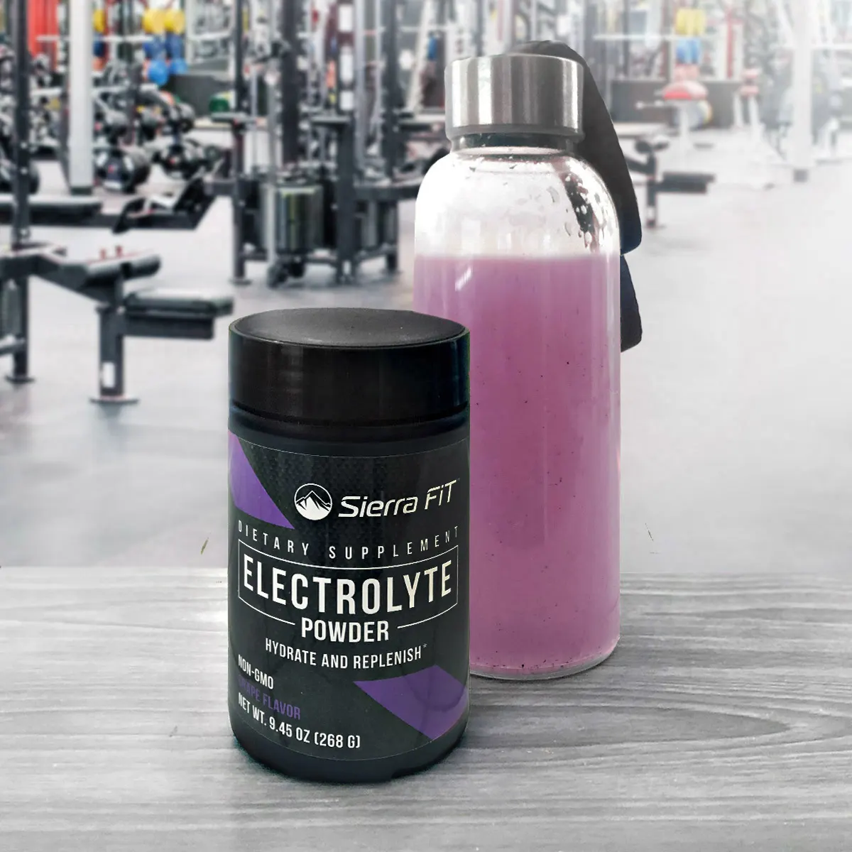 Sierra Fit, Порошок электролитов со вкусом винограда, 274 г (9,7 унции)