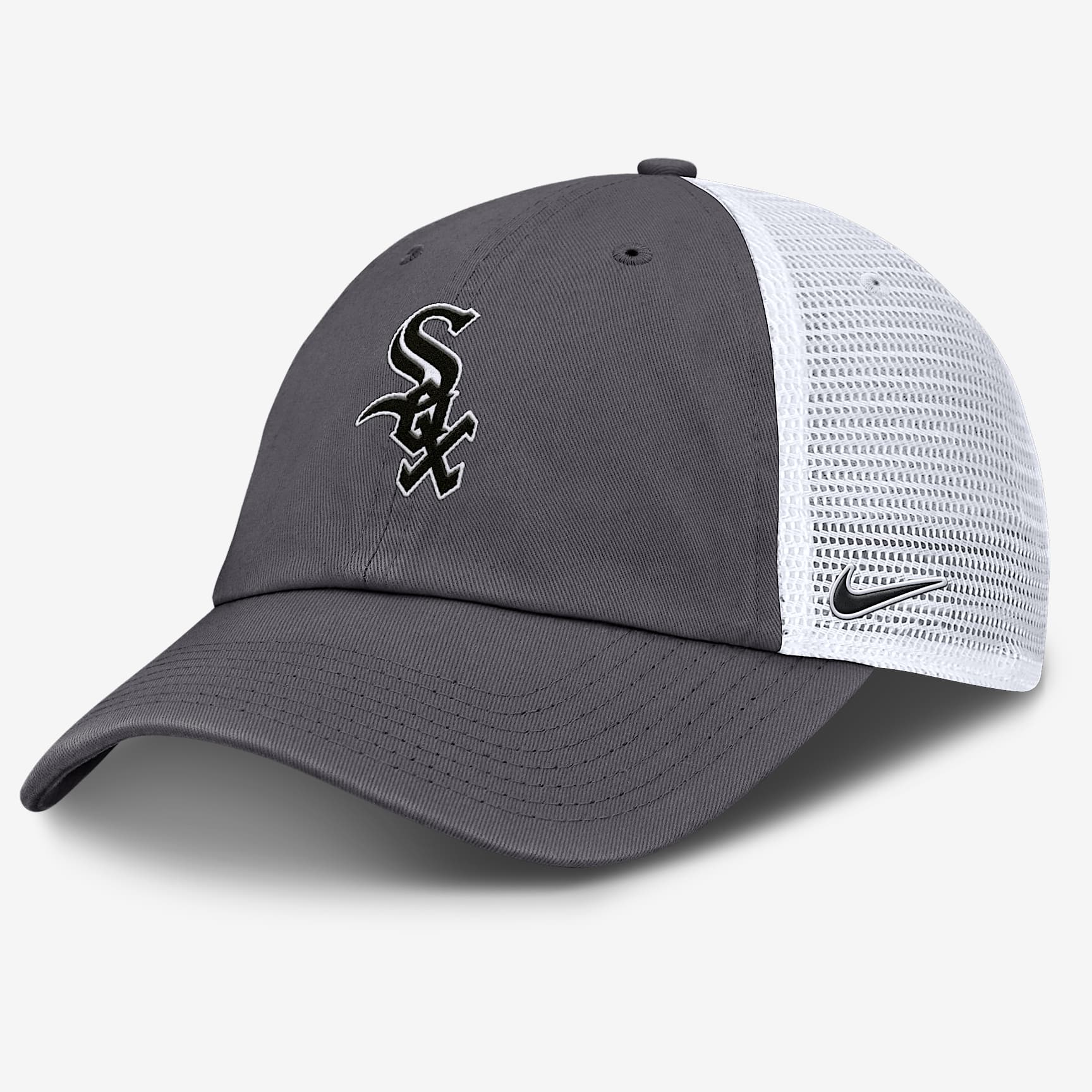 Chicago White Sox Club Men's Nike MLB Trucker Adjustable Hat