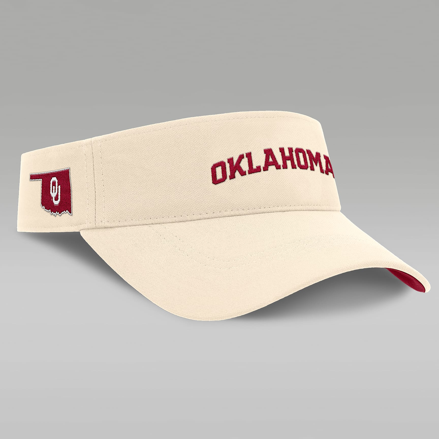 Oklahoma Sooners Primetime Ace Men's Jordan Brand Dri-FIT College Adjustable Visor