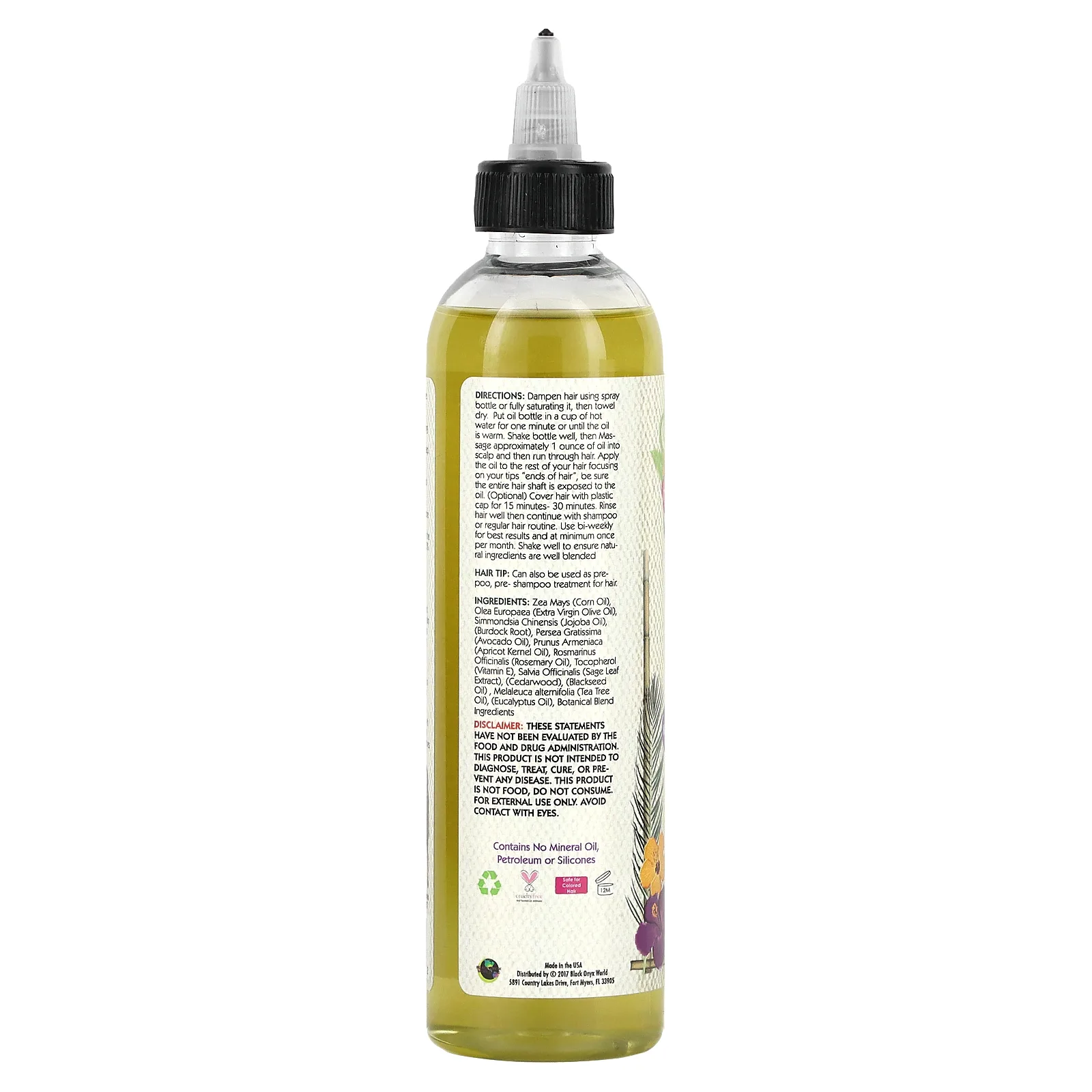 Alikay Naturals, Blended Therapy, горячее масло, 237 мл (8 жидк. Унций)