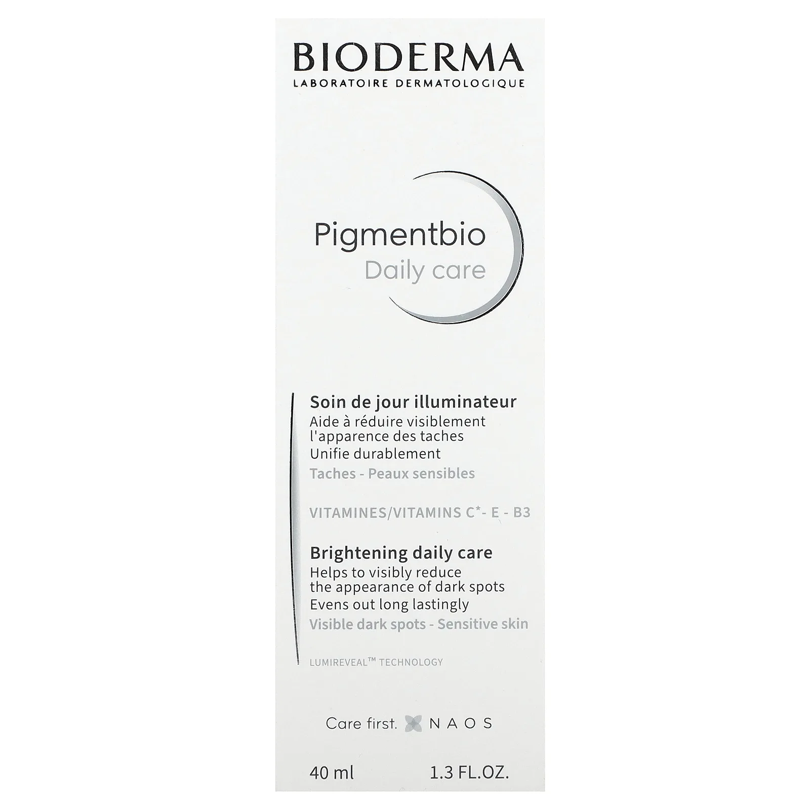 Bioderma, Pigmentbio, ежедневный уход, 40 мл (1,3 жидк. Унции)