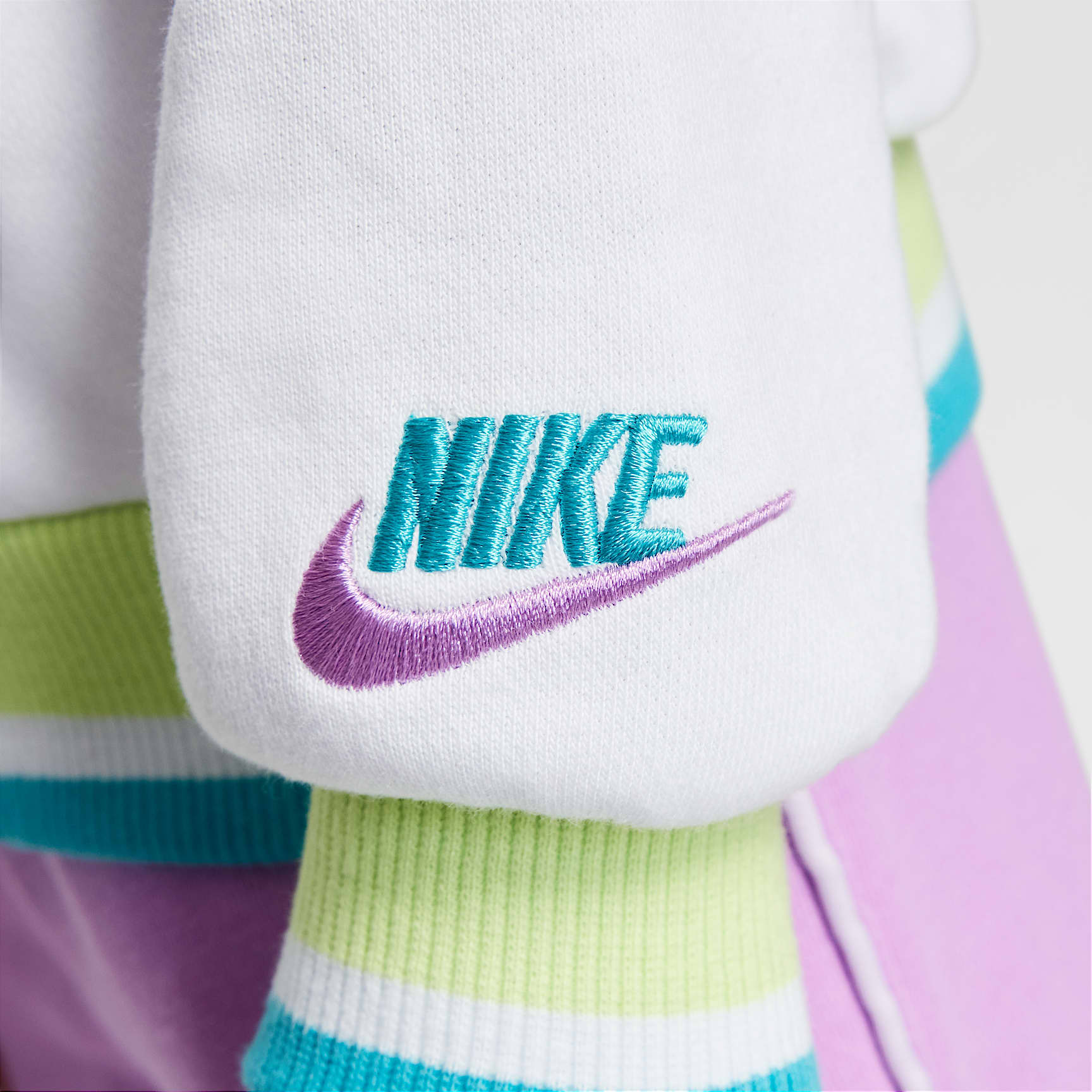 Nike Sportswear "Outside the Lines" Toddler French Terry Crew Top