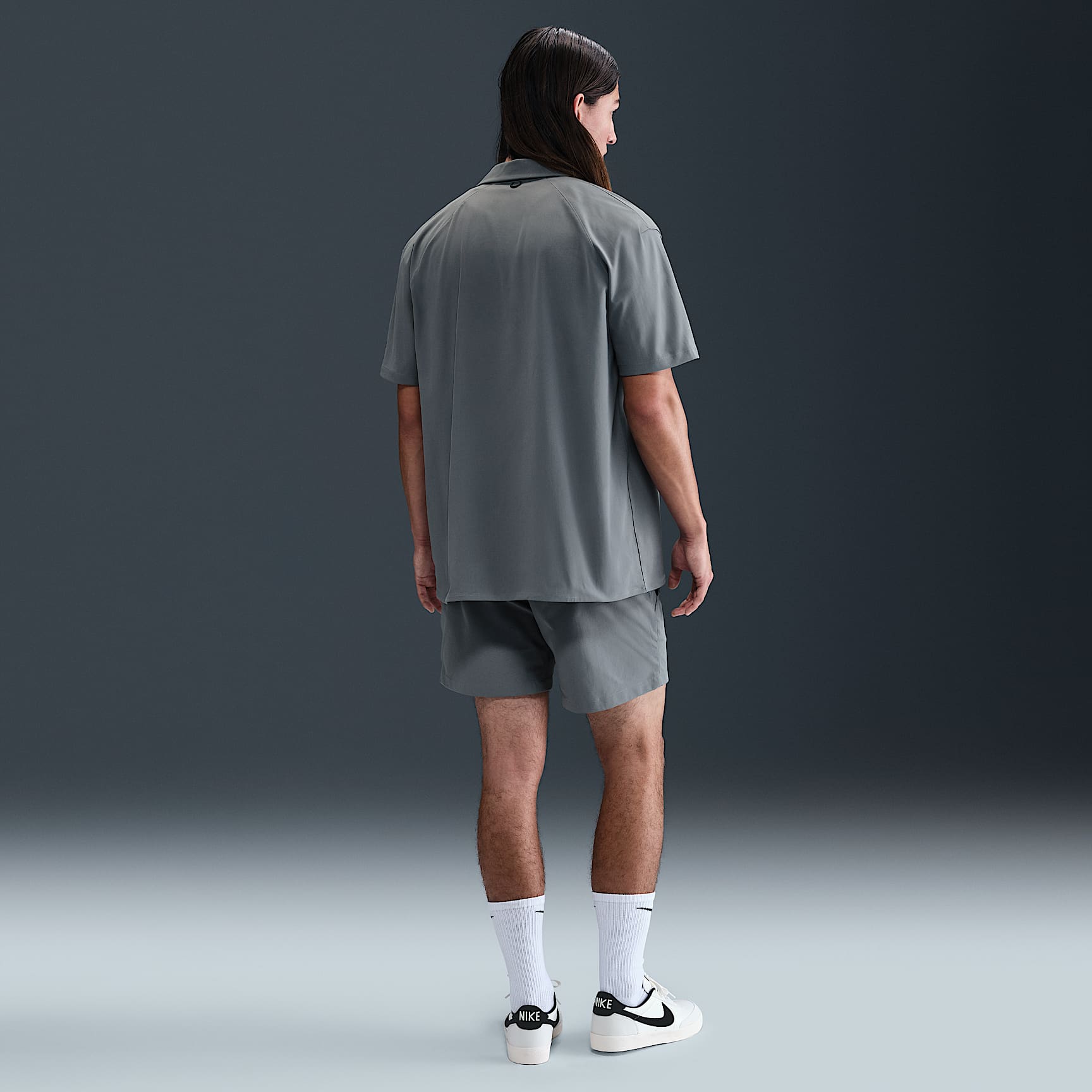 Nike 24.7 PerfectStretch Men's Dri-FIT Short-Sleeve Button-Down Top
