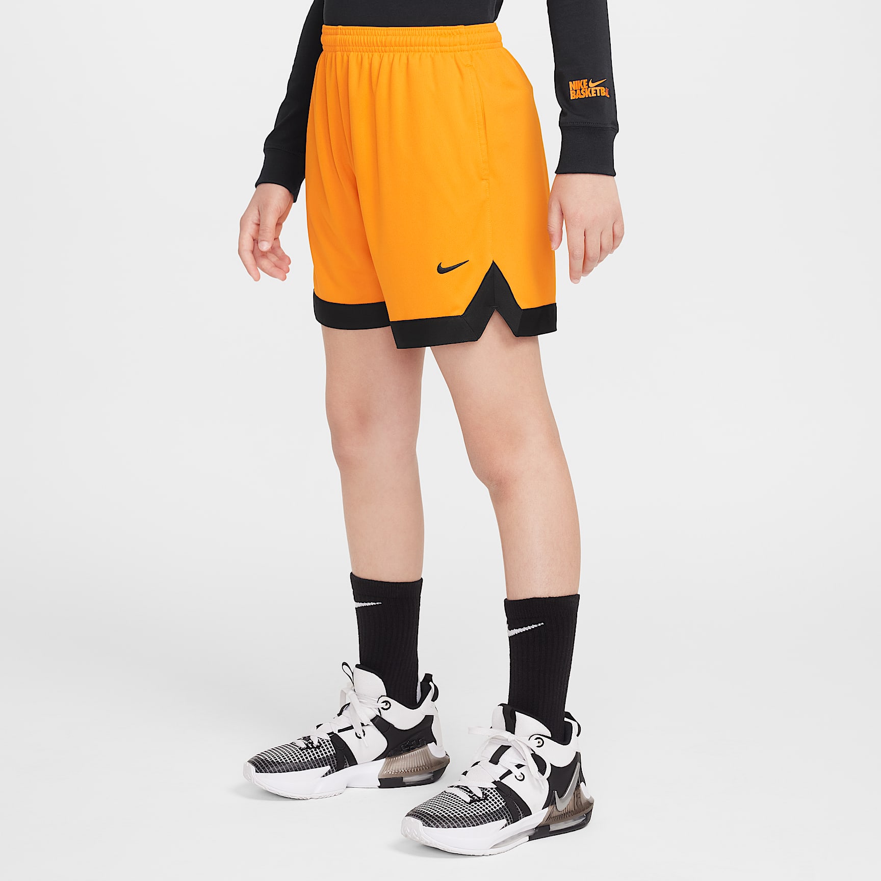 Nike Court Big Kids' Dri-FIT 5" Basketball Shorts