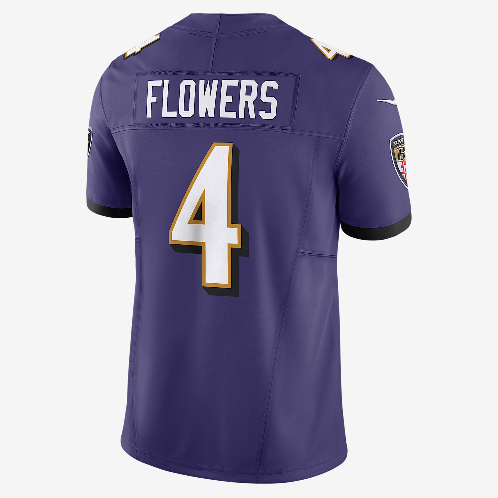 Zay Flowers Baltimore Ravens Men's Nike Dri-FIT NFL Limited Jersey