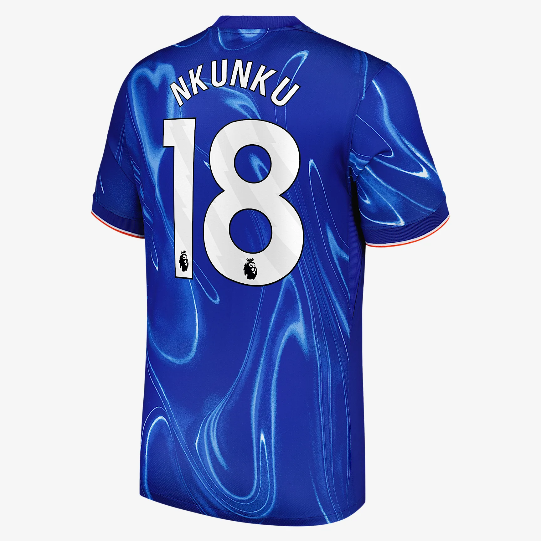 Christopher Nkunku Chelsea 2024/25 Stadium Home Men's Nike Dri-FIT Soccer Jersey