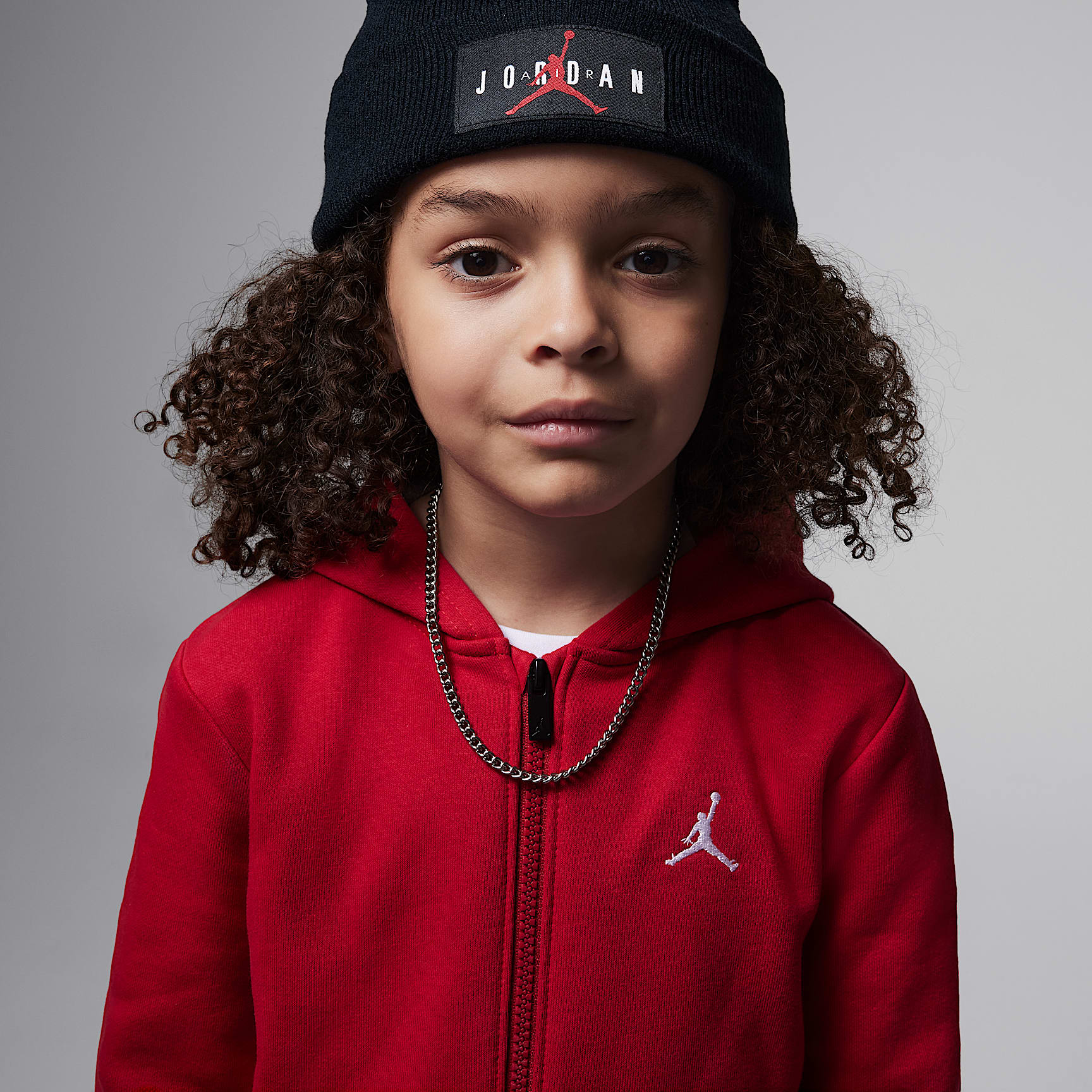 Jordan Brooklyn Fleece Little Kids' 2-Piece Full-Zip Hoodie Set