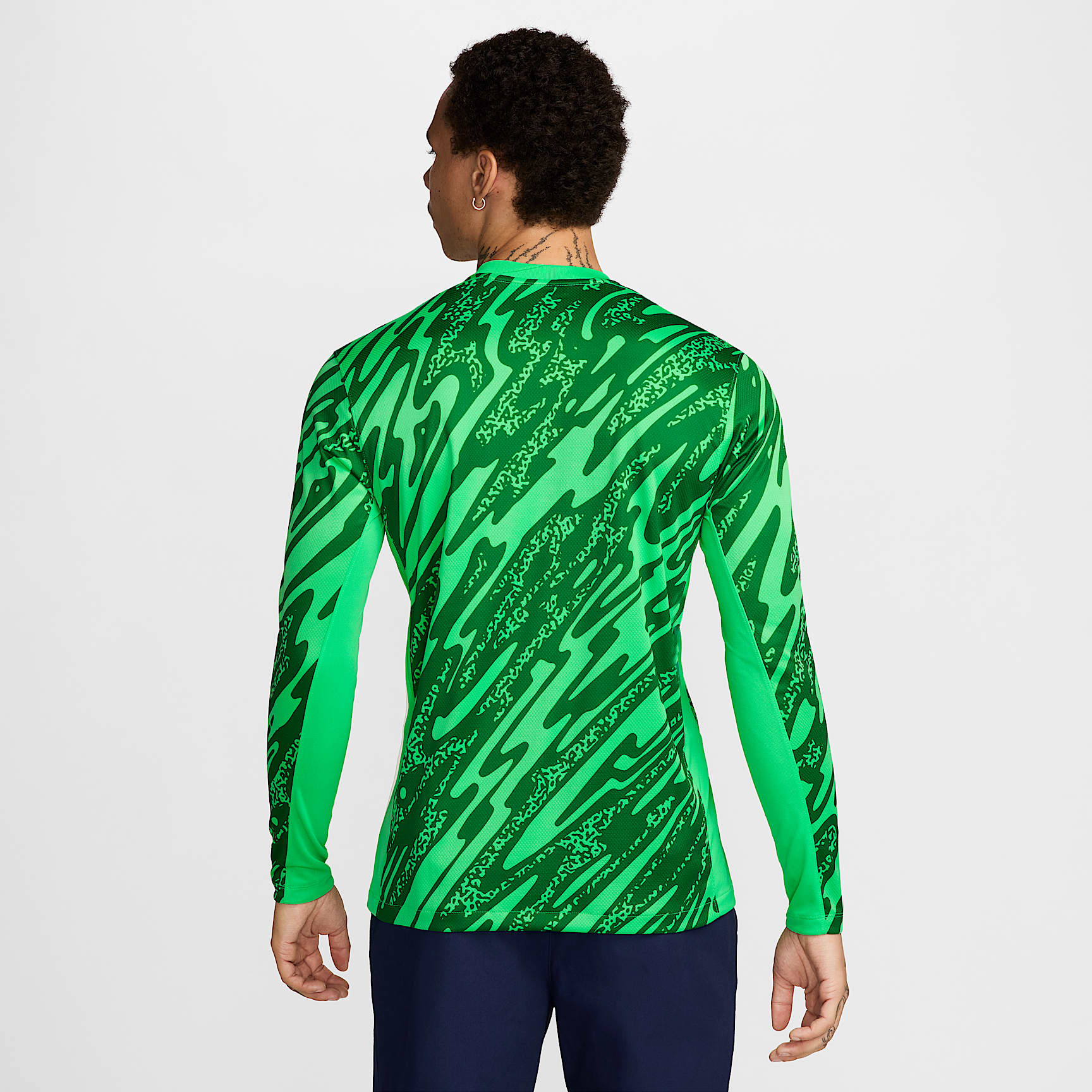 Paris Saint-Germain 2024/25 Stadium Goalkeeper Men's Nike Dri-FIT Soccer Replica Long-Sleeve Jersey