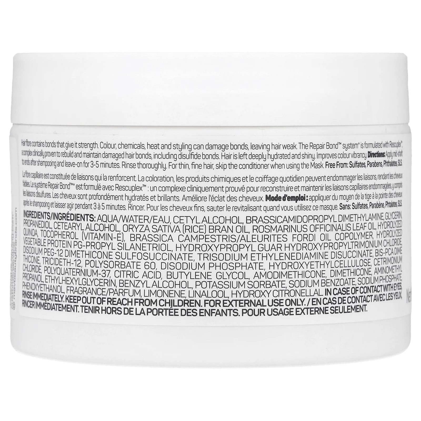 Marc Anthony, Repair Bond + Rescuplex, концентрированная увлажняющая маска для волос, 227 г (8 унций)