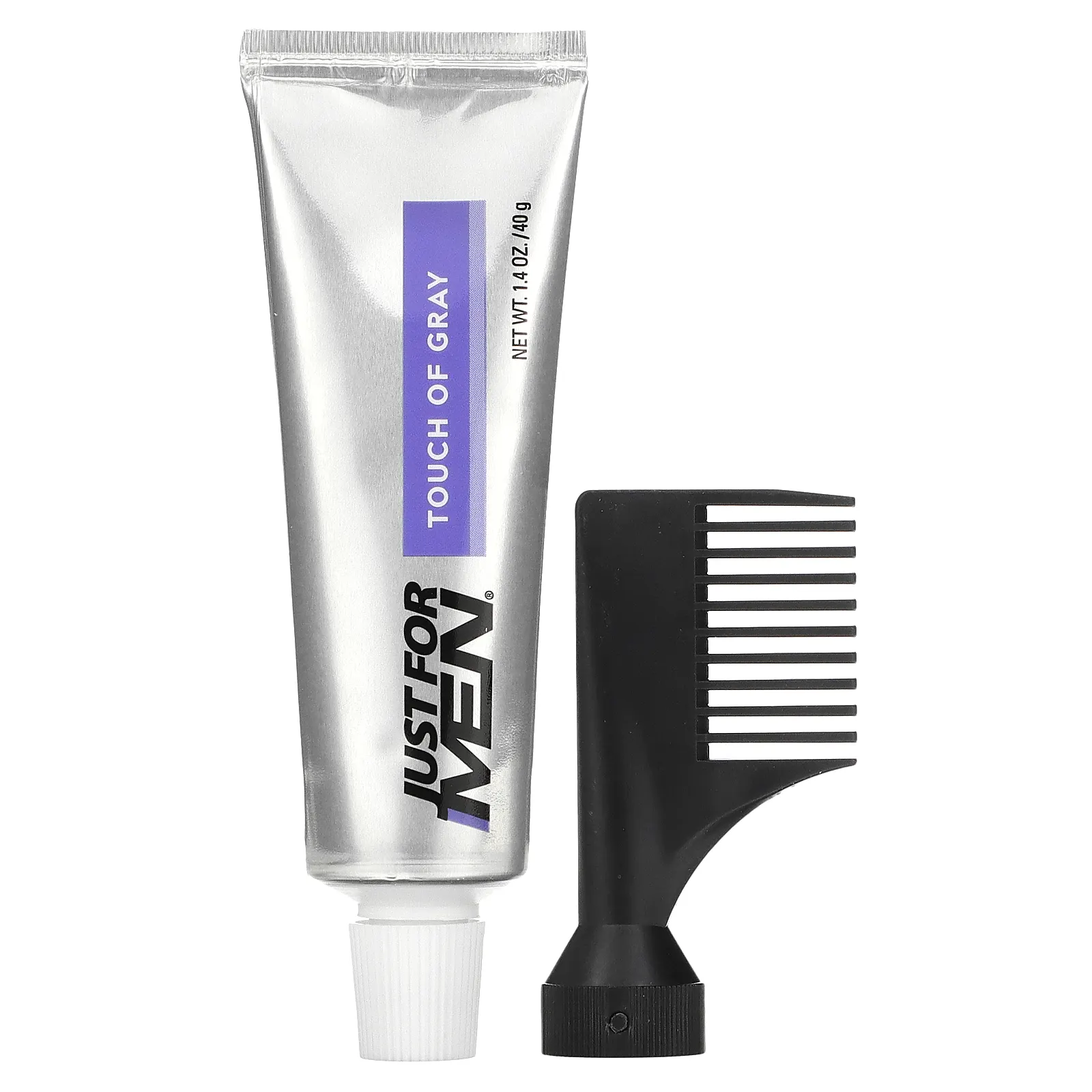 Just for Men, Мужская краска для волос с гребешком Touch of Gray, оттенок светло-коричневый T-25, 40 г